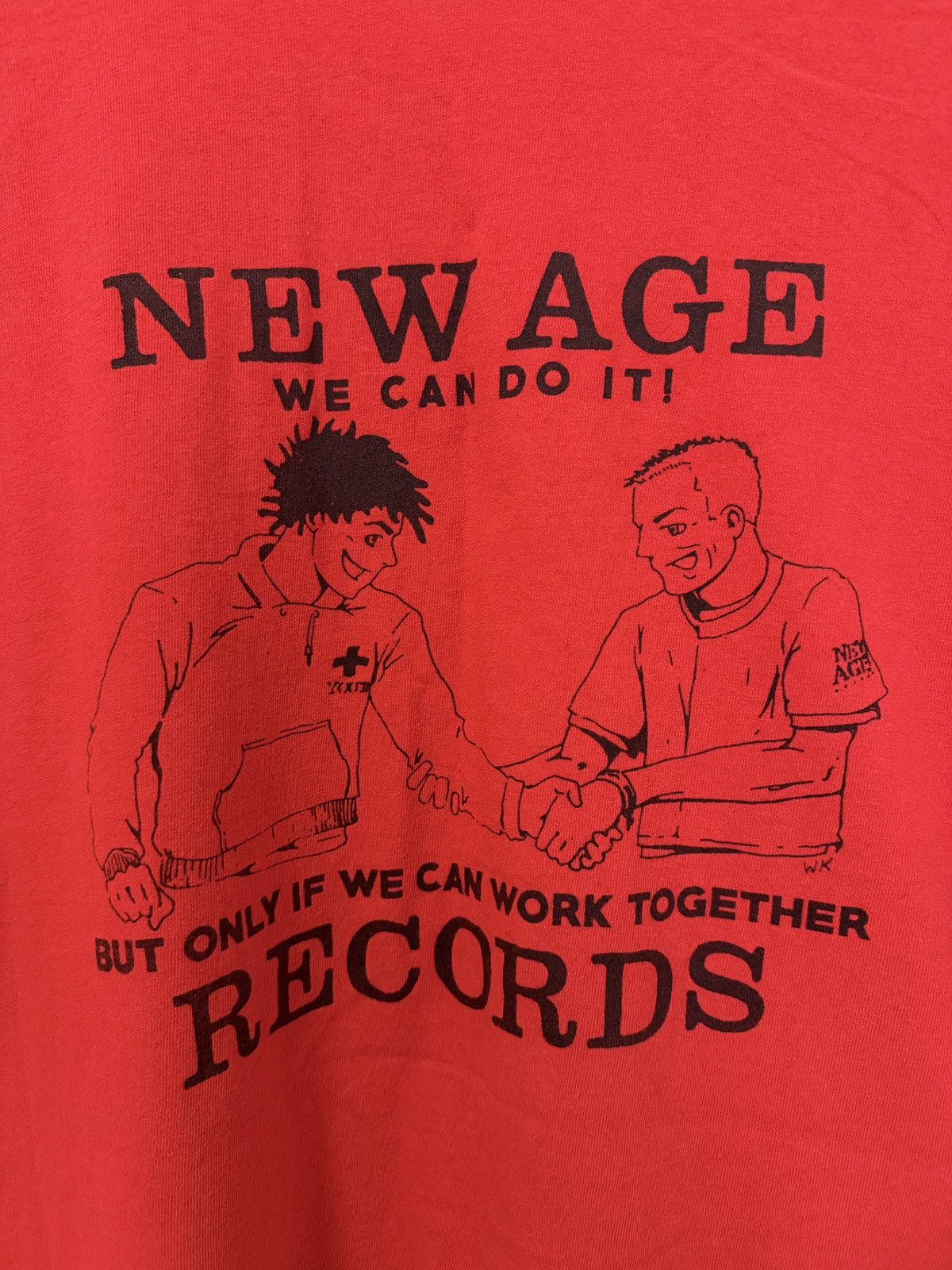 Vintage NEW AGE RECORDS straight edge Size US XL / EU 56 / 4 - 5 Thumbnail