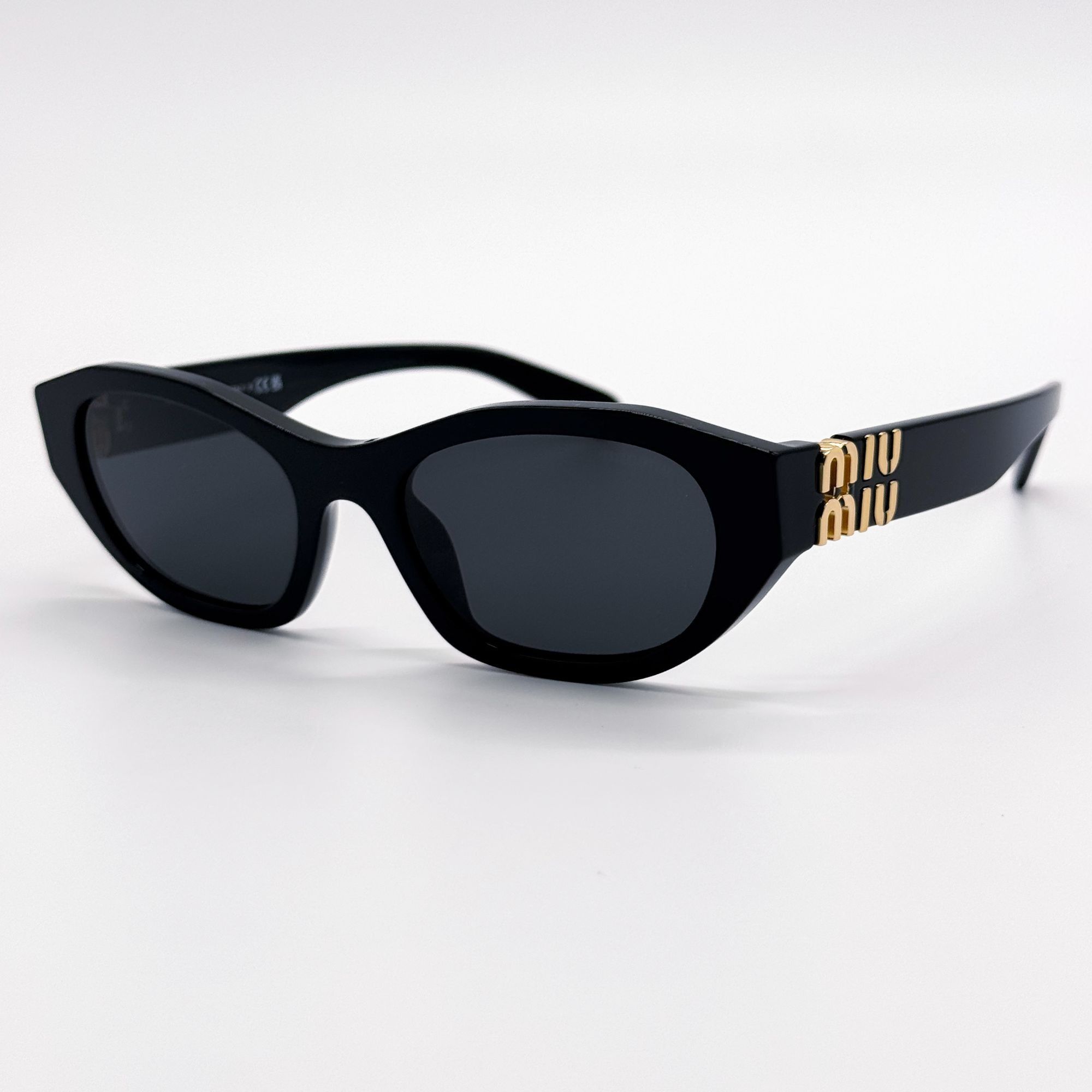 Miu Miu NEW MIU MIU SUNGLASSES MUA03S 16K08Z BLACK MU A03S, SMU A03 Size ONE SIZE - 3 Thumbnail