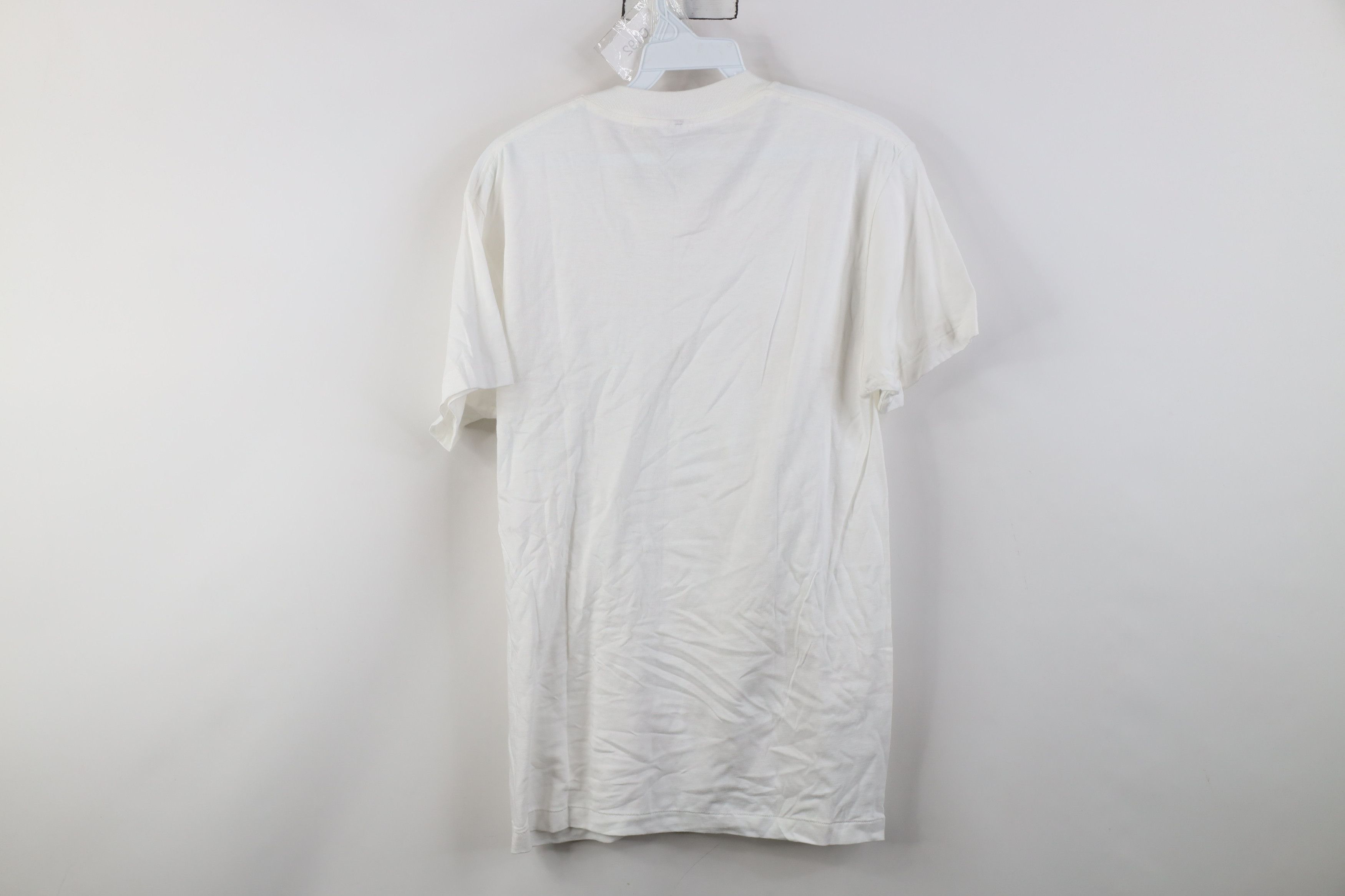 Vintage Vintage 90s Streetwear Cotton Short Sleeve T-Shirt White USA Size US M / EU 48-50 / 2 - 7 Thumbnail