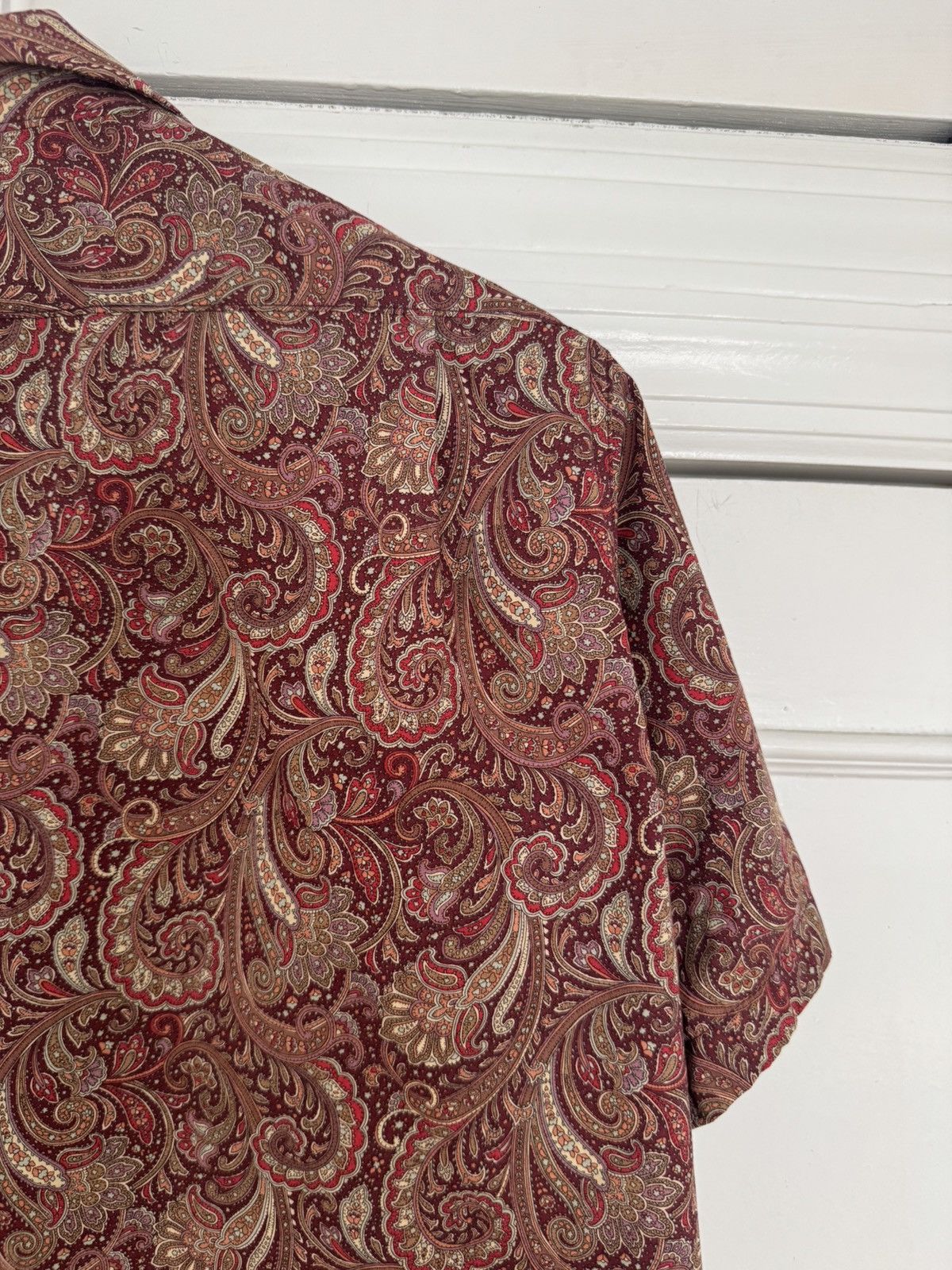 Battenwear Battenwear Five Pocket Zuma Vacation Shirt XS Red Paisley Size US XS / EU 42 / 0 - 9 Thumbnail