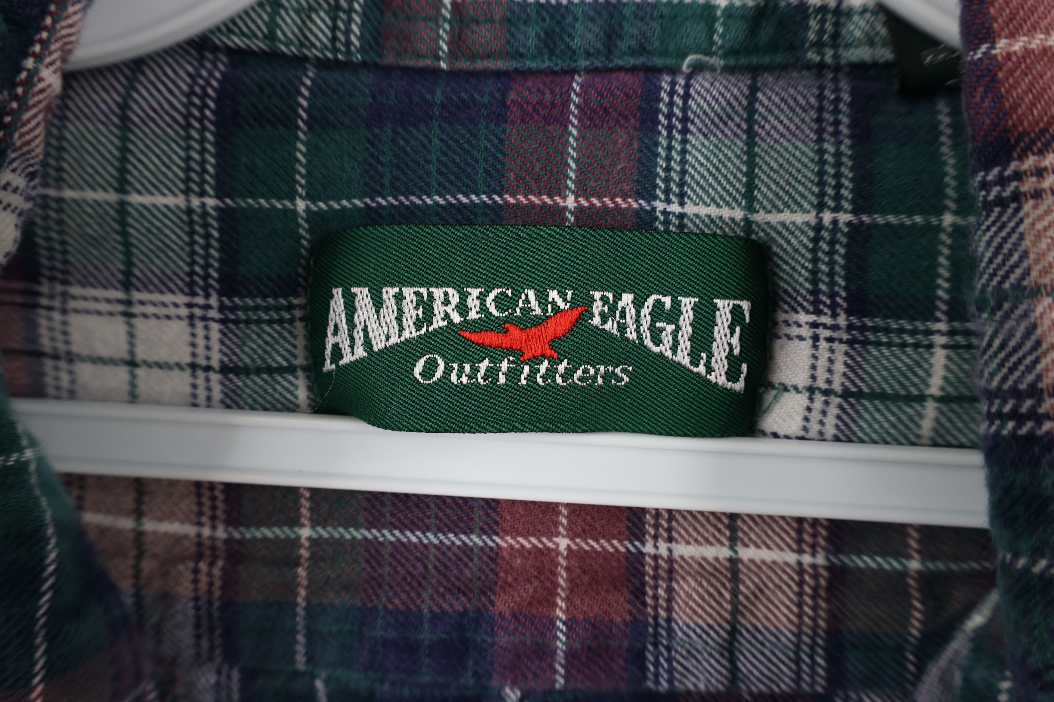 American Eagle Outfitters × Vintage Vintage 90s American Eagle Outfitters Button Down Shirt Size US XL / EU 56 / 4 - 8 Thumbnail
