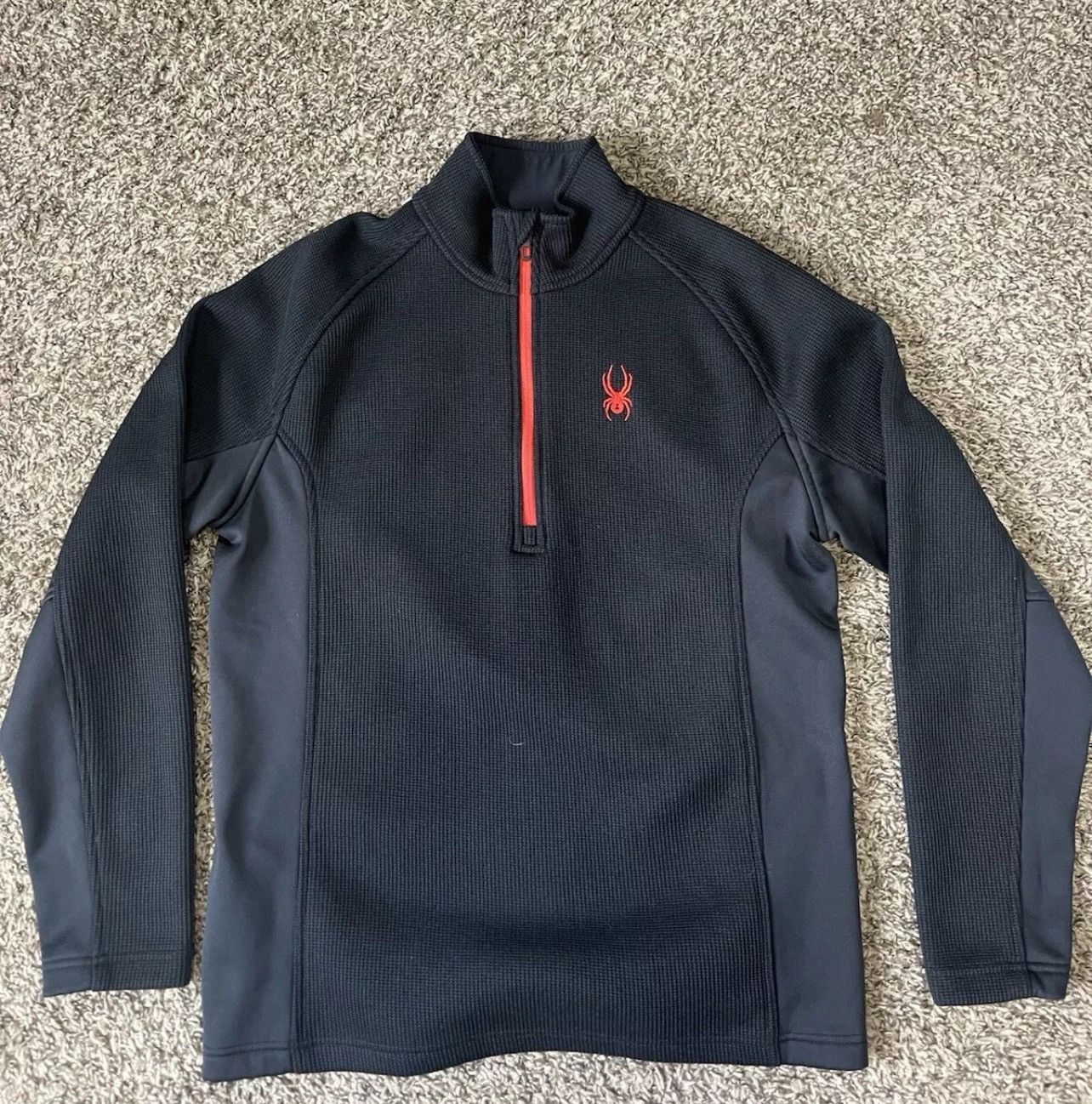 Spyder SPYDER brand new quarter zip black sweashirt Size US L / EU 52-54 / 3 - 1 Thumbnail