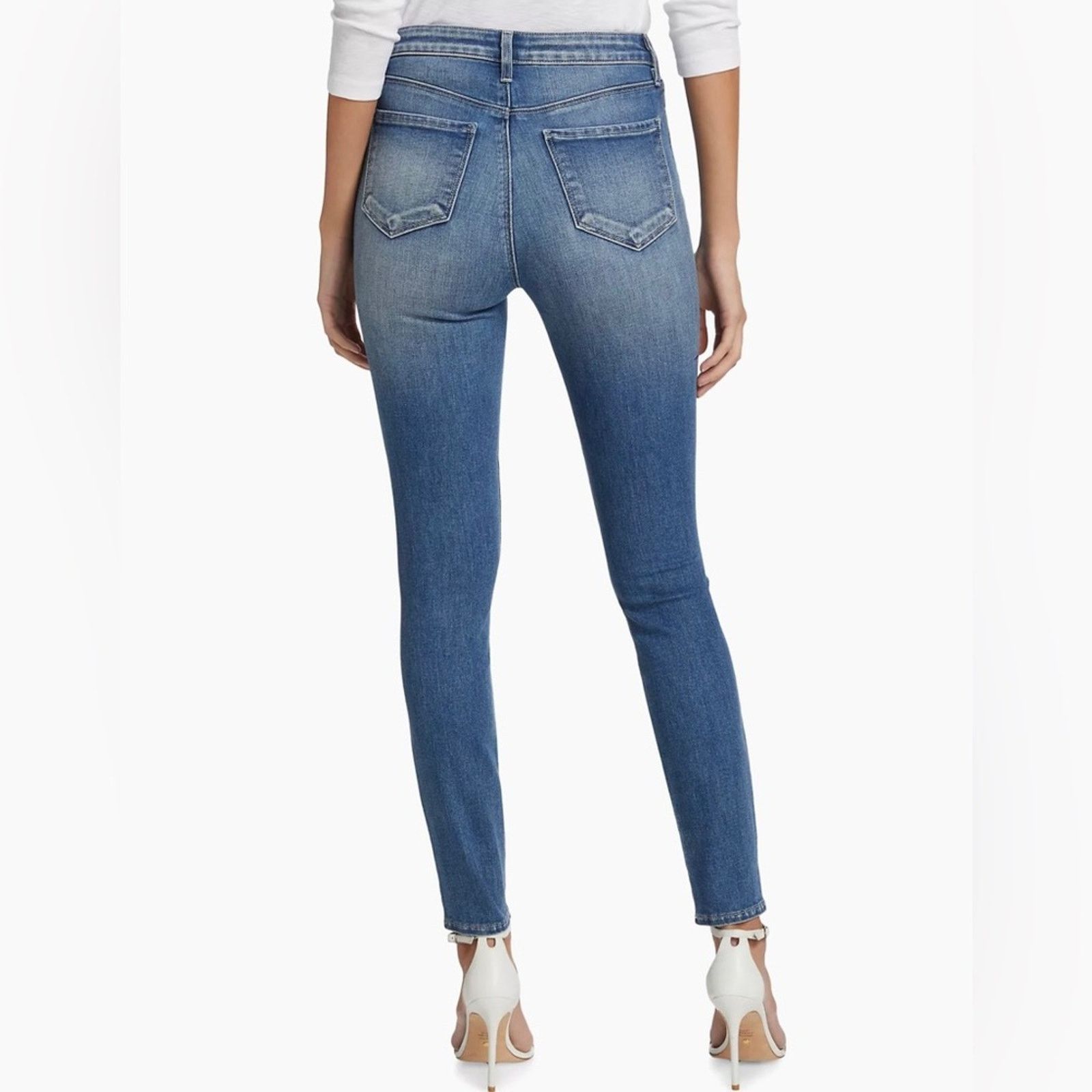 L'AGENCE L’Agence Monique Ultra High Rise Skinny Laguna Jeans size 30 Size 30" / US 8 / IT 44 - 5 Thumbnail