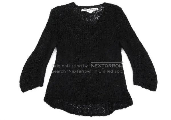 Comme des Garcons Comme Des Garcons Black vintage knit top Size S / US 4 / IT 40 - 2 Thumbnail
