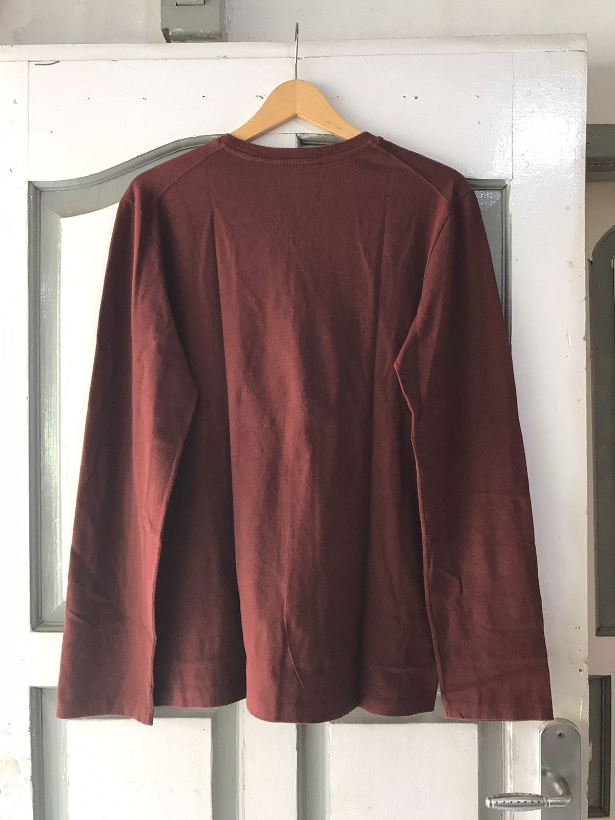 Louis Vuitton × Vintage Louis Vuitton Maroon Longsleeve Size US S / EU 44-46 / 1 - 2 Thumbnail