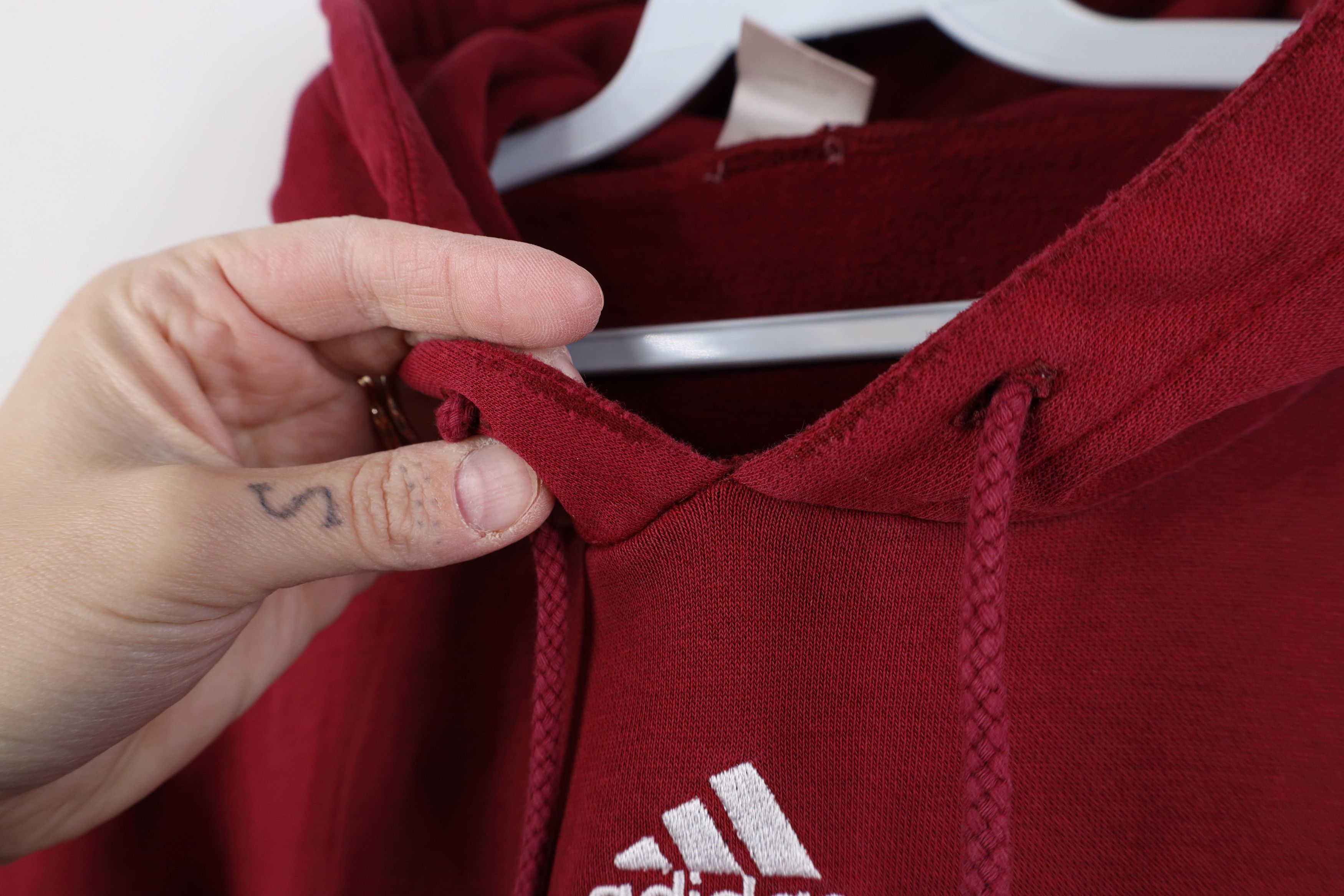 Adidas Vintage Y2K Adidas Spell Out Center Logo Hoodie Sweatshirt Size US XXL / EU 58 / 5 - 6 Thumbnail