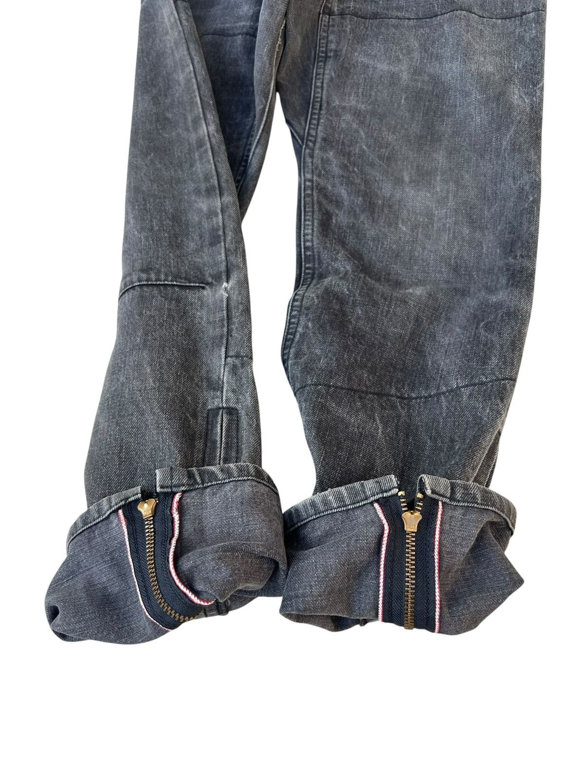 Shellac Analog Lighting Japan Fade Black Denim Selvedge Jeans Size US 31 - 13 Thumbnail