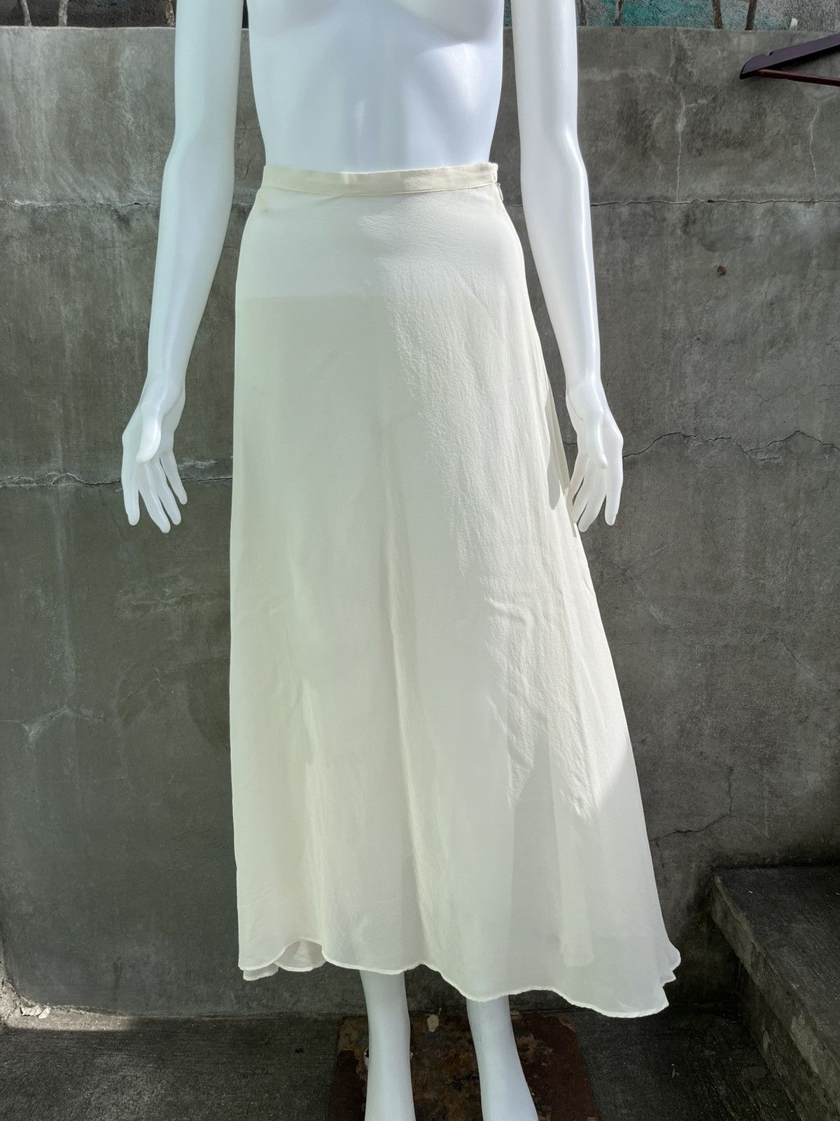 Dior Silk Maxi Skirt Size 27" / US 4 / IT 40 - 2 Thumbnail