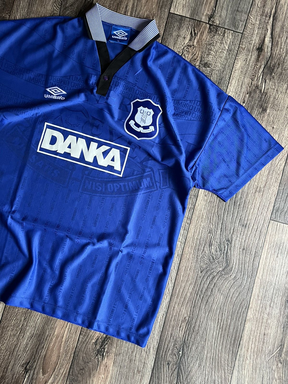 Umbro × Vintage Vintage Umbro Everton Home Jersey Football Jersey 1995-1997 Size US XL / EU 56 / 4 - 2 Thumbnail