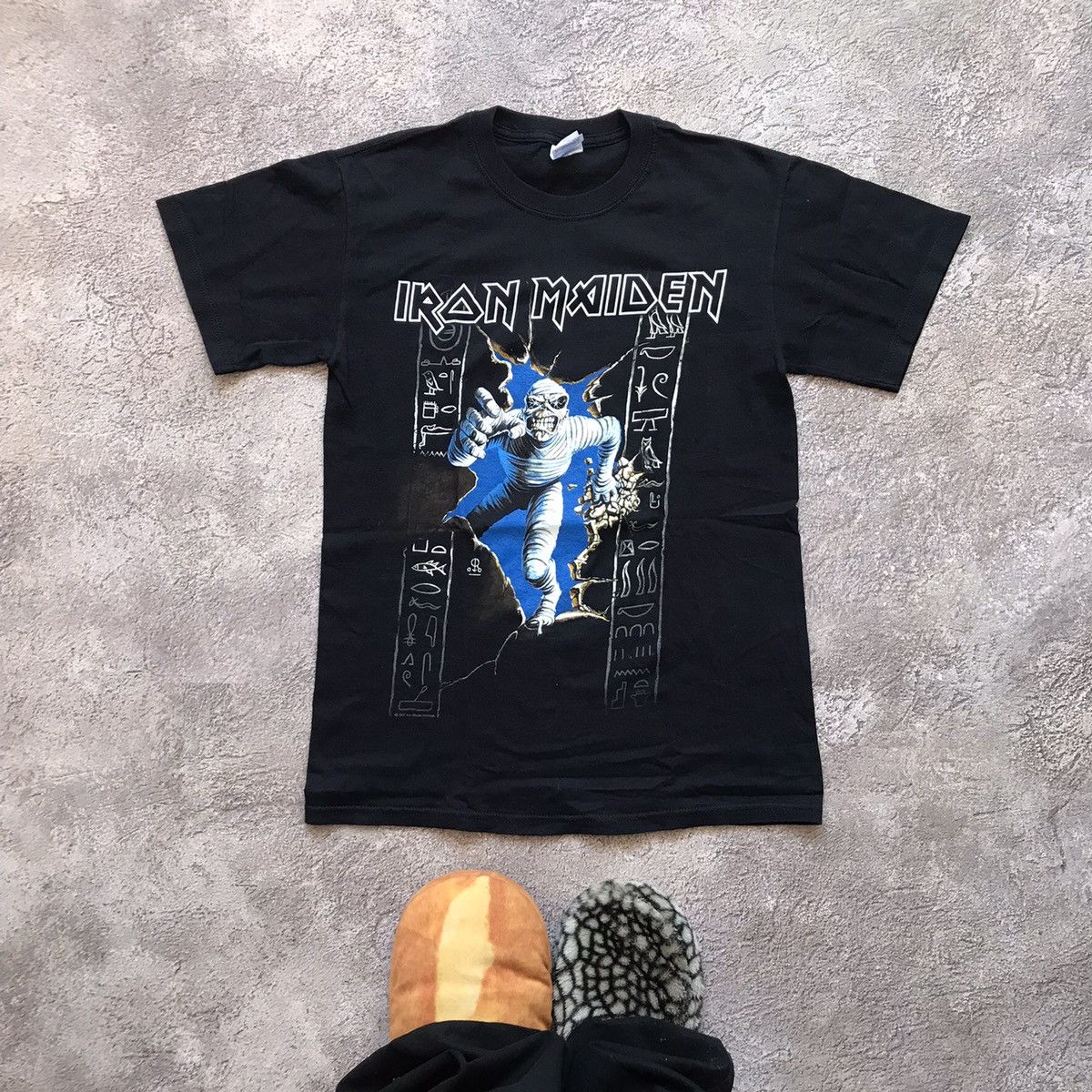Vintage Vintage Iron Maiden Band Tee Graphic Print Grunge Rock S Size US S / EU 44-46 / 1 - 1 Thumbnail