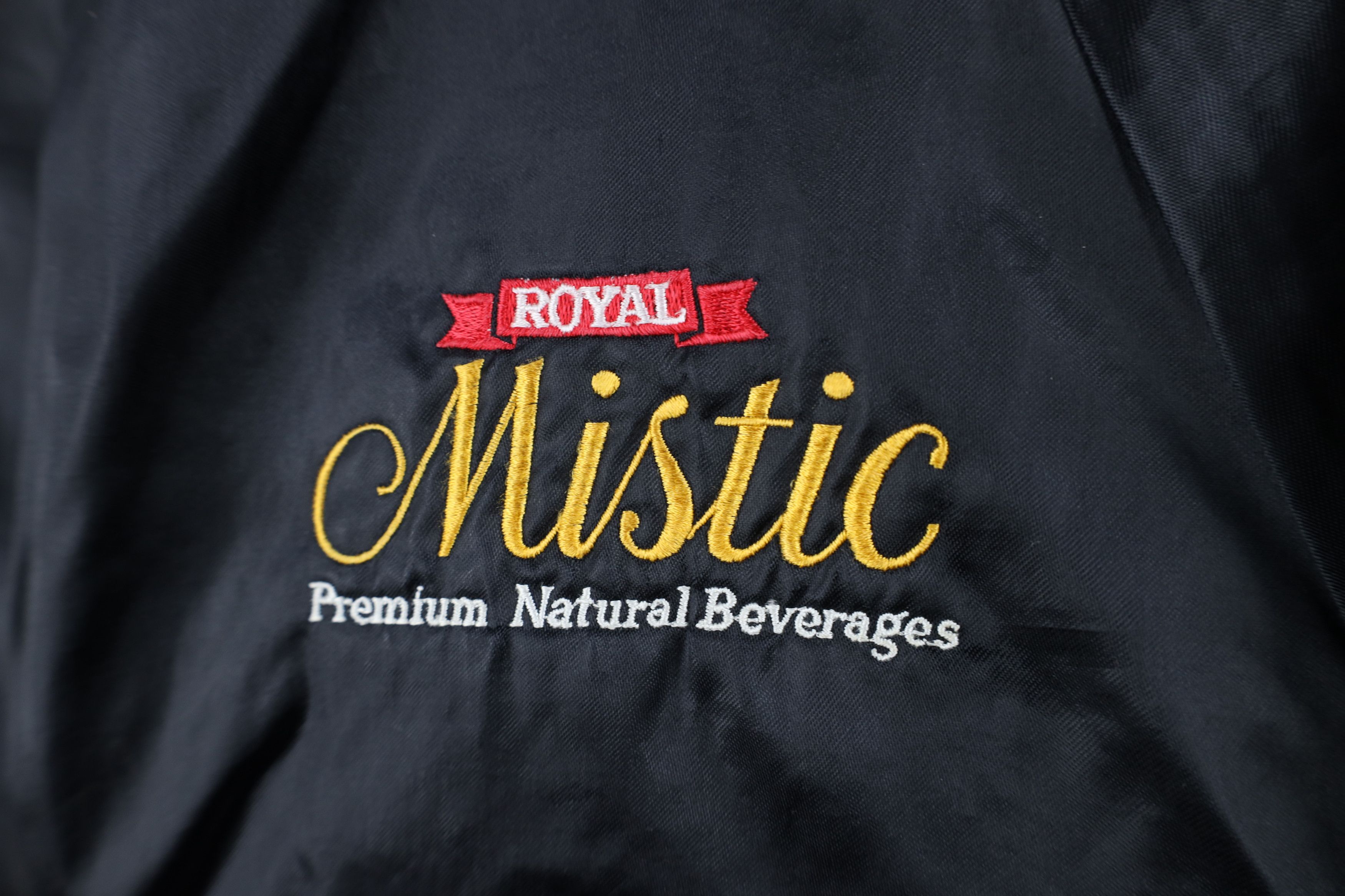 Vintage Vintage 80s Streetwear Lined Satin Bomber Jacket Black USA Size US XL / EU 56 / 4 - 4 Thumbnail