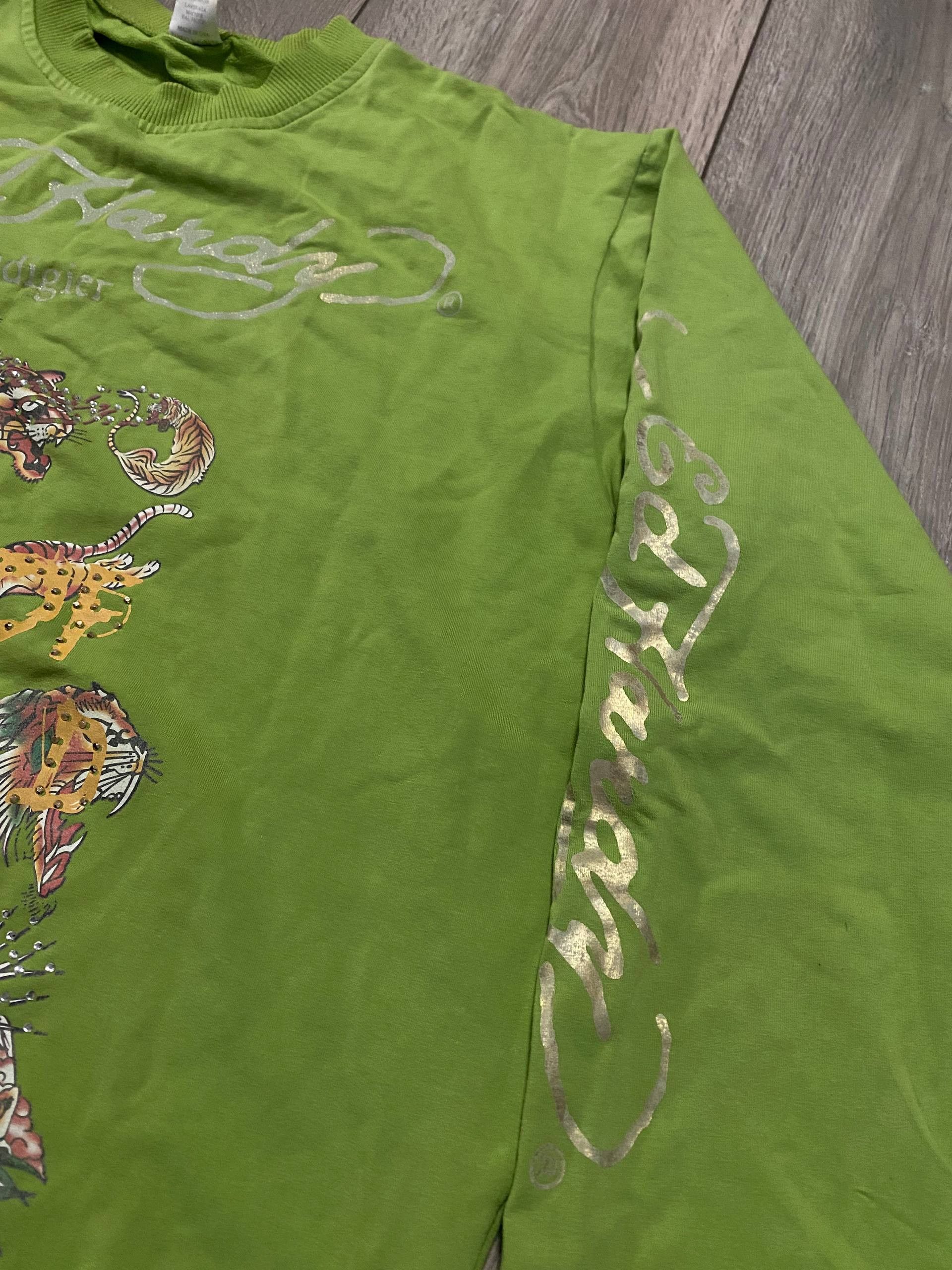 Ed Hardy Ed Hardy Sweatshirt Cristian Audigier Big Logo Tiger Size US L / EU 52-54 / 3 - 4 Thumbnail