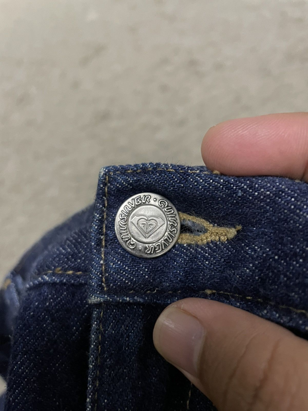 Japanese Brand Selvedge Roxy Quicksilver Jeans Made in Japan Size 31" - 5 Thumbnail