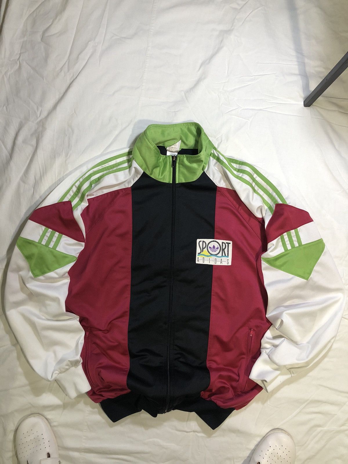 Adidas ADIDAS ZIP x VINTAGE Size US L / EU 52-54 / 3 - 1 Thumbnail