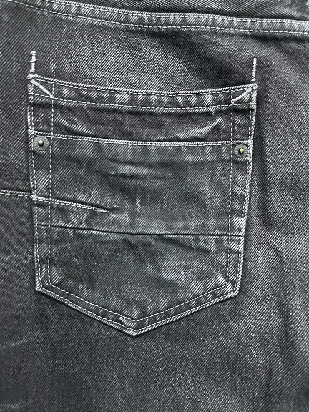 Tornado Mart FYE🔥TORNADO MART Japan Punk Bluish Whiskered Slim Fit Denim Size US 30 / EU 46 - 10 Thumbnail