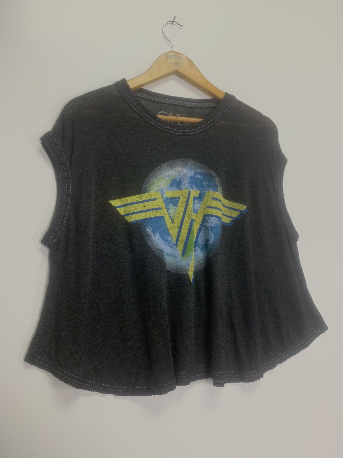 Band Tees × Vintage Vintage Van Hallen band women’s wear Size US M / EU 48-50 / 2 - 4 Thumbnail