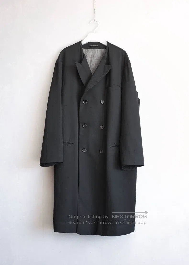 Yohji Yamamoto Yohji Yamamoto Double Breasted Coat Size US M / EU 48-50 / 2 - 4 Thumbnail