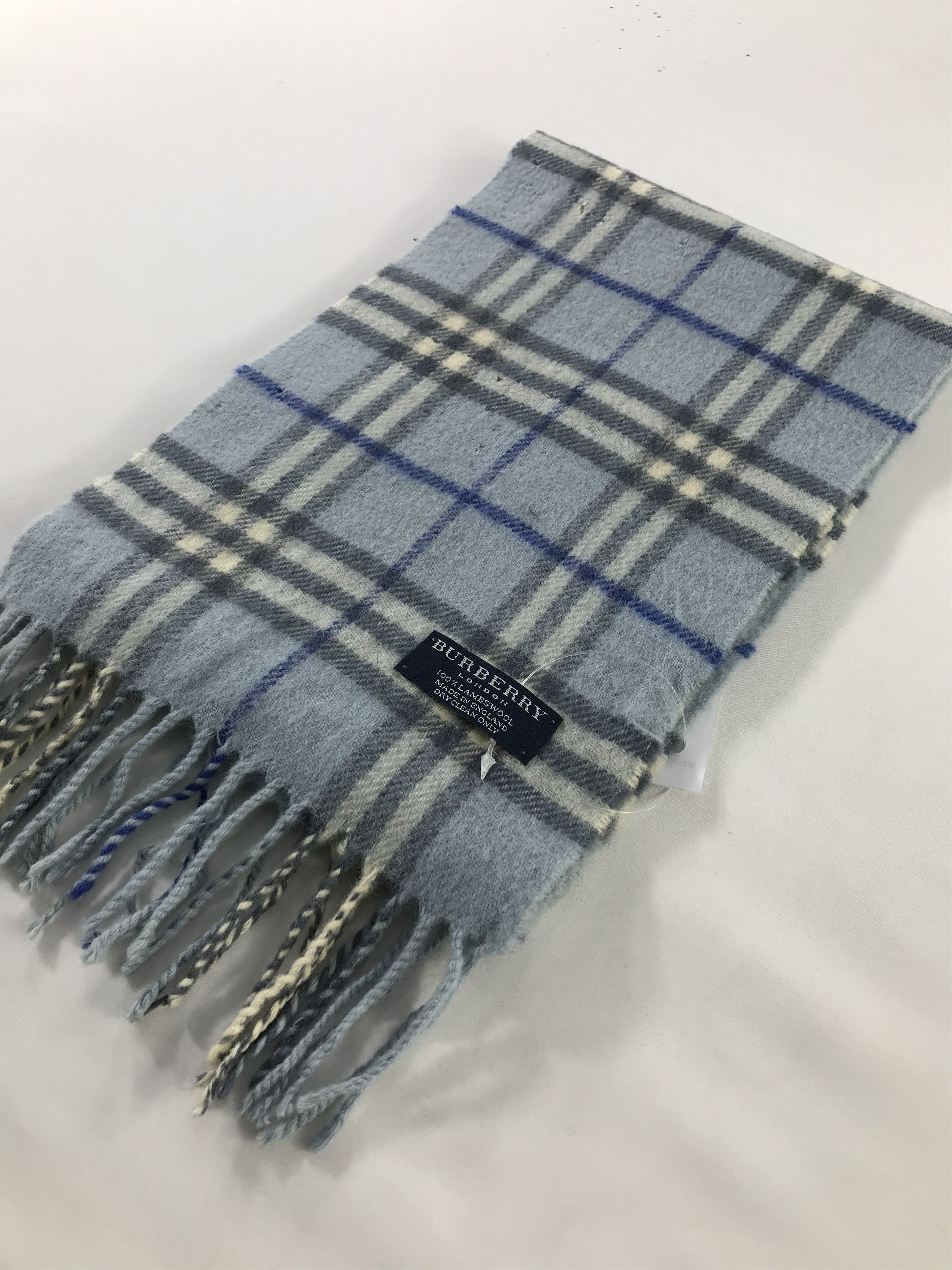 Burberry × Vintage Burberry Scarf / Muffler / Neckwear - WW1844 Size ONE SIZE - 3 Thumbnail