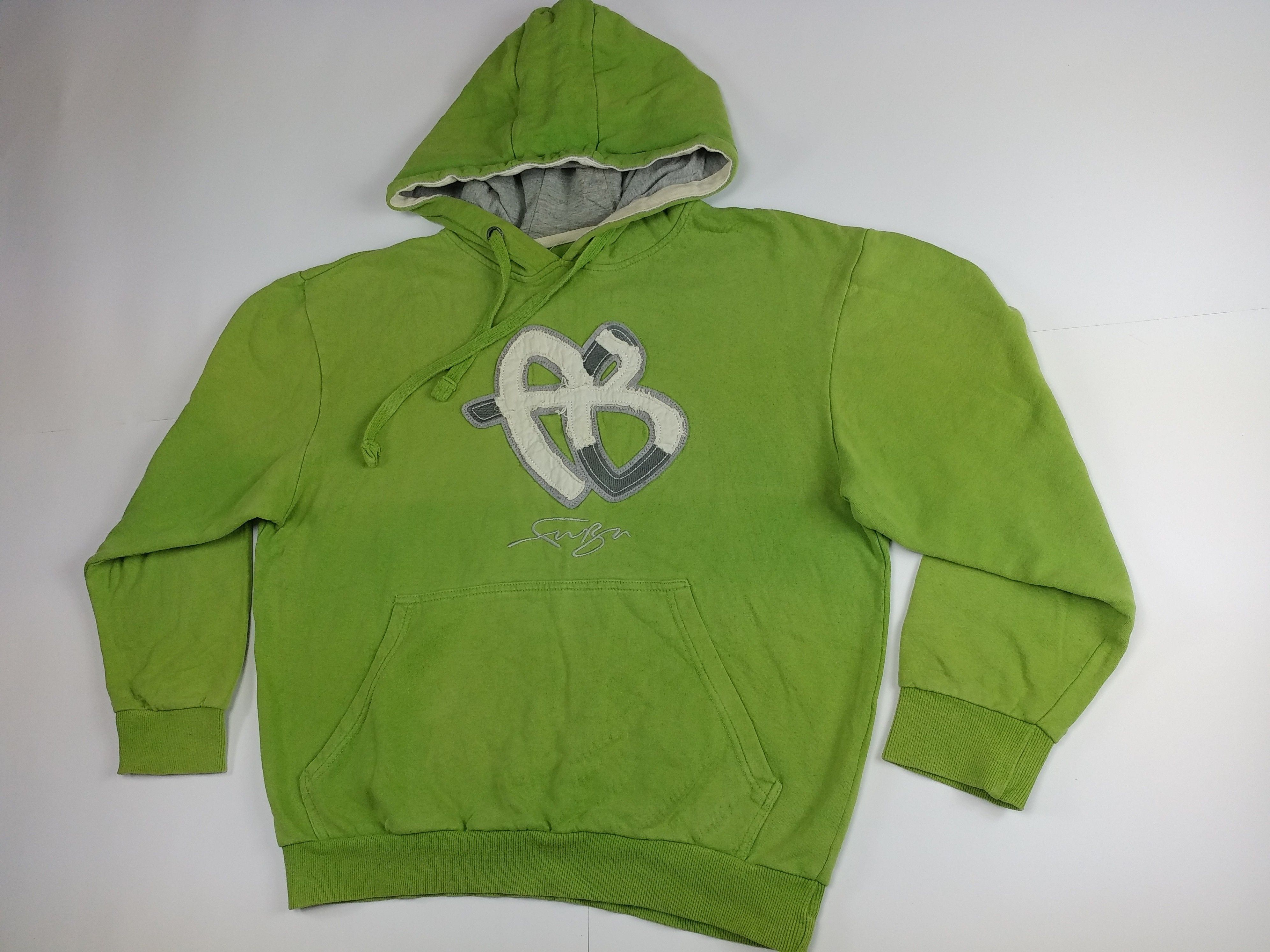 Fubu FUBU hoodie, green, vintage hip hop sweatshirt, 90s size M Size US M / EU 48-50 / 2 - 11 Thumbnail