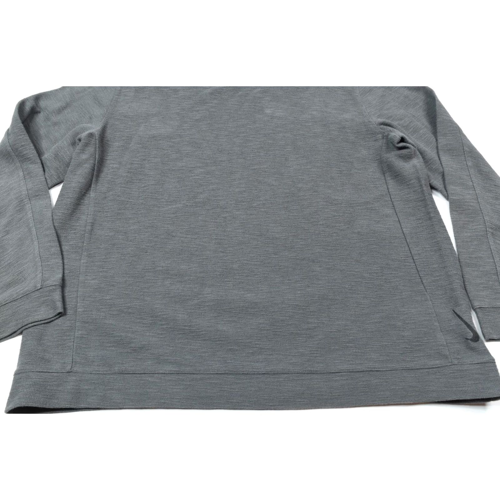 Nike Nike Yoga Training Shirt Mens XL Gray Long Sleeve Crew Neck Pullover Size US XL / EU 56 / 4 - 4 Thumbnail