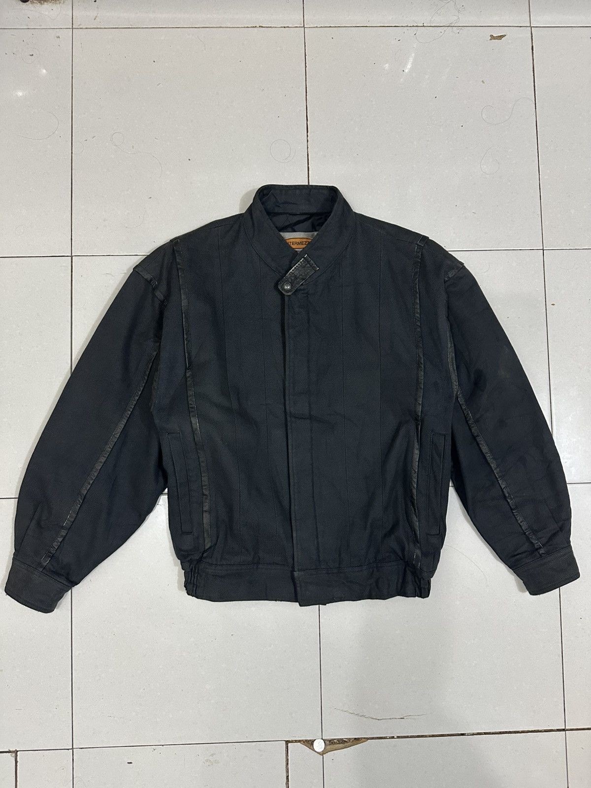 Japanese Brand VTG Intermezzo D’urban Denim Motorcycles Jacket Size US M / EU 48-50 / 2 - 2 Thumbnail