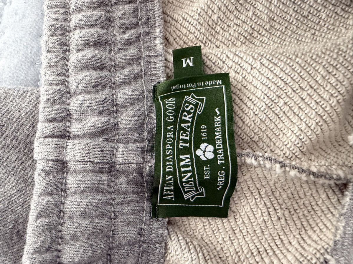 DENIM TEARS Denim Tears Grey Cotton Wreath Sweatpants *MEDIUM Size US 34 / EU 50 - 2 Thumbnail