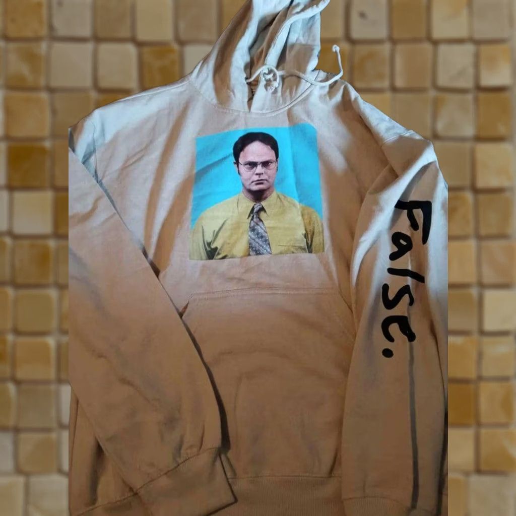 Vintage VINTAGE? NEW MENS THE OFFICE DWIGHT TAN HOODIE SWEATSHIRT FALSE SIZE L Size US L / EU 52-54 / 3 - 1 Preview