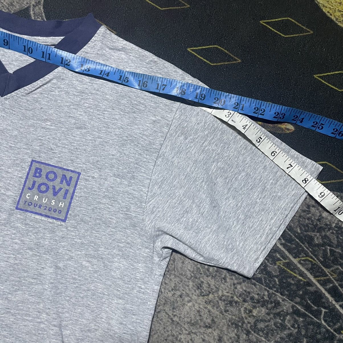 Band Tees × Vintage 💥Y2k Bon Jovi Crush Tour 2000s V Neck Tees Size US M / EU 48-50 / 2 - 5 Thumbnail