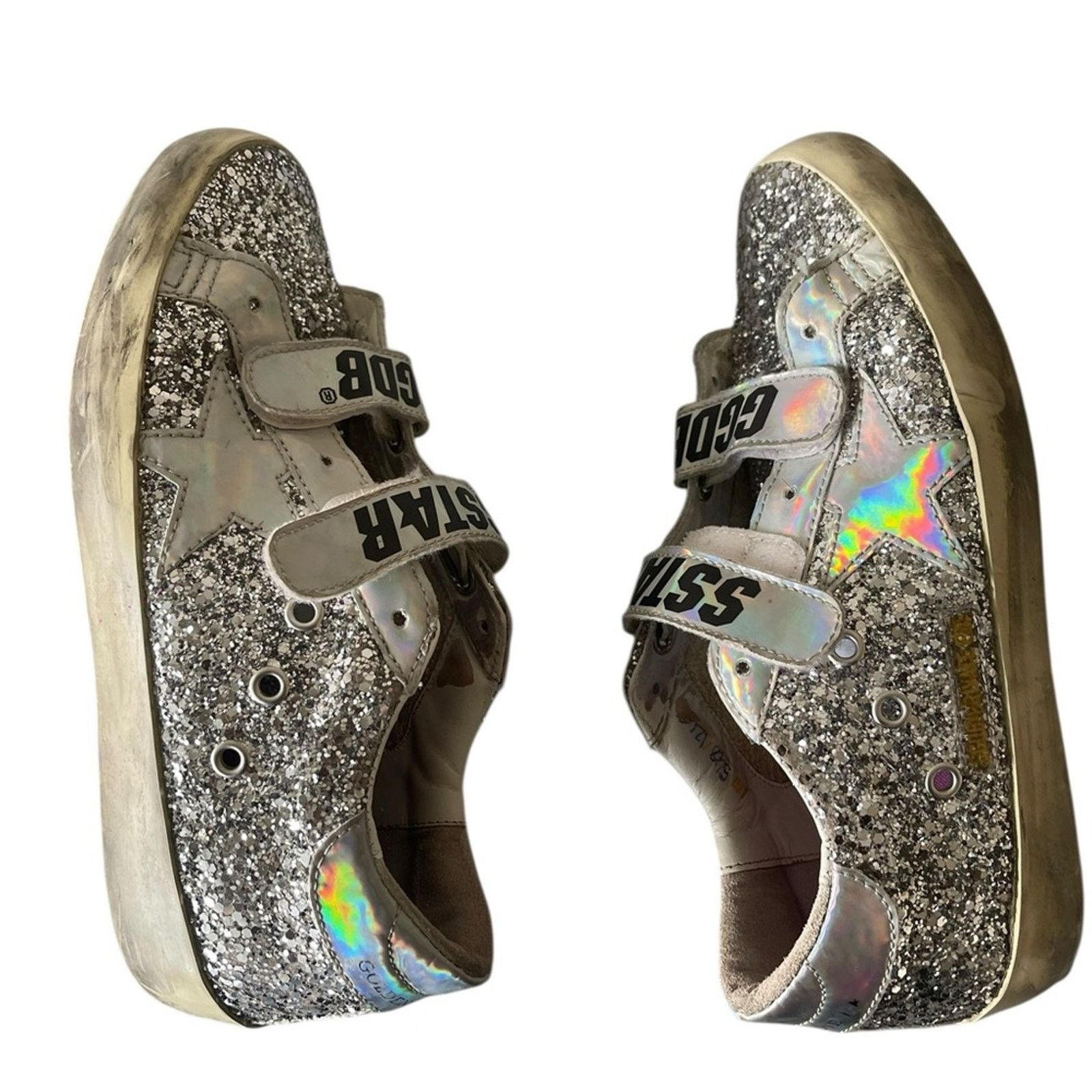 Golden Goose Golden Goose old school Glitter Sneakers Size:36 Size US 5.5 / IT 35.5 - 7 Thumbnail
