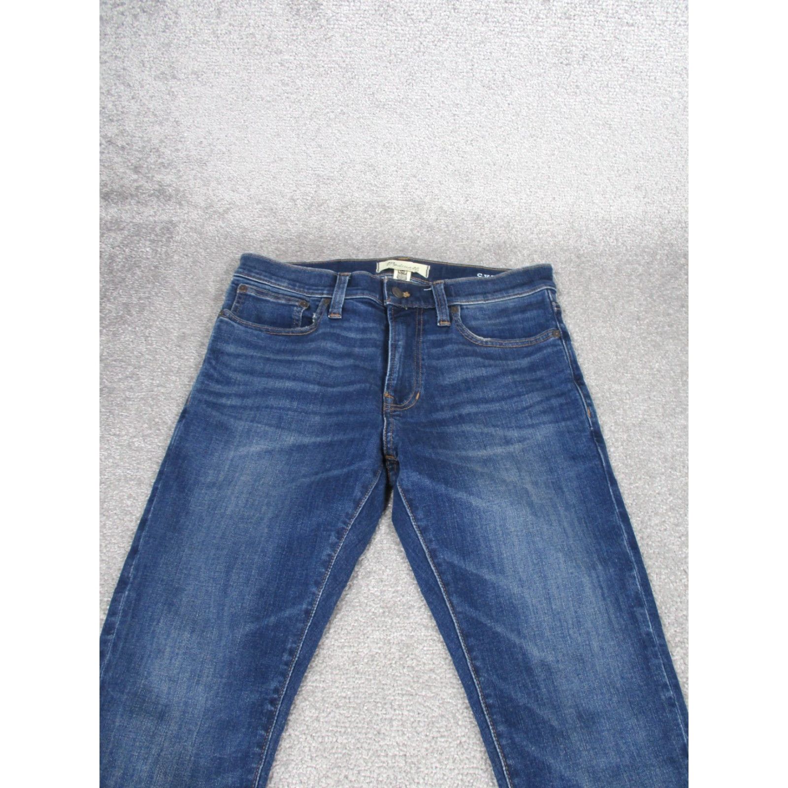 Madewell Madewell Jeans Mens 32 Dark Wash Denim Skinny 32x28 Blue Size US 32 / EU 48 - 2 Thumbnail