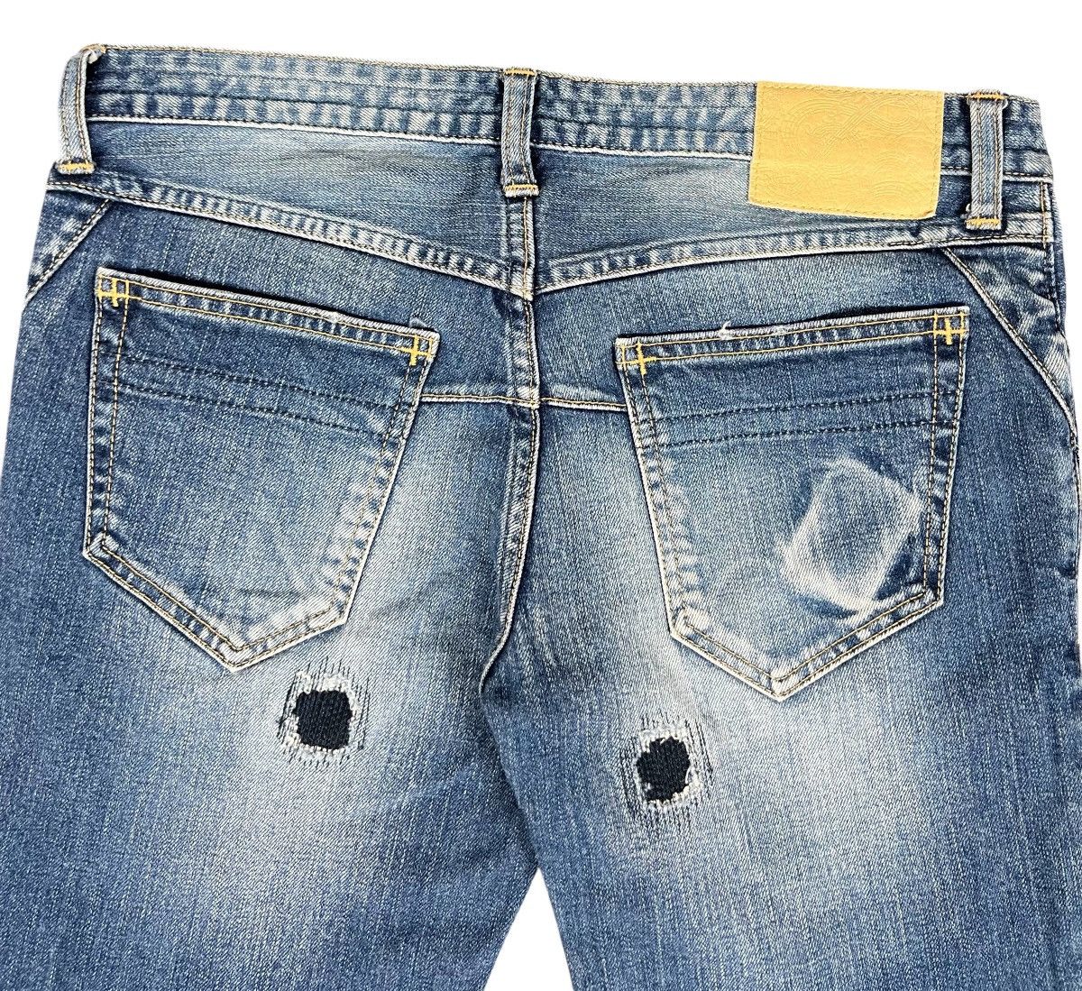 Number (N)ine Number Nine Distressed Denim Size US 30 / EU 46 - 7 Thumbnail
