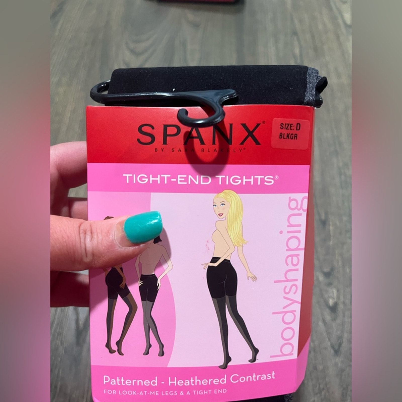 Spanx NWT Spanx Womens Heathered Contrast Tight-End Tights Size D Size ONE SIZE - 1 Thumbnail