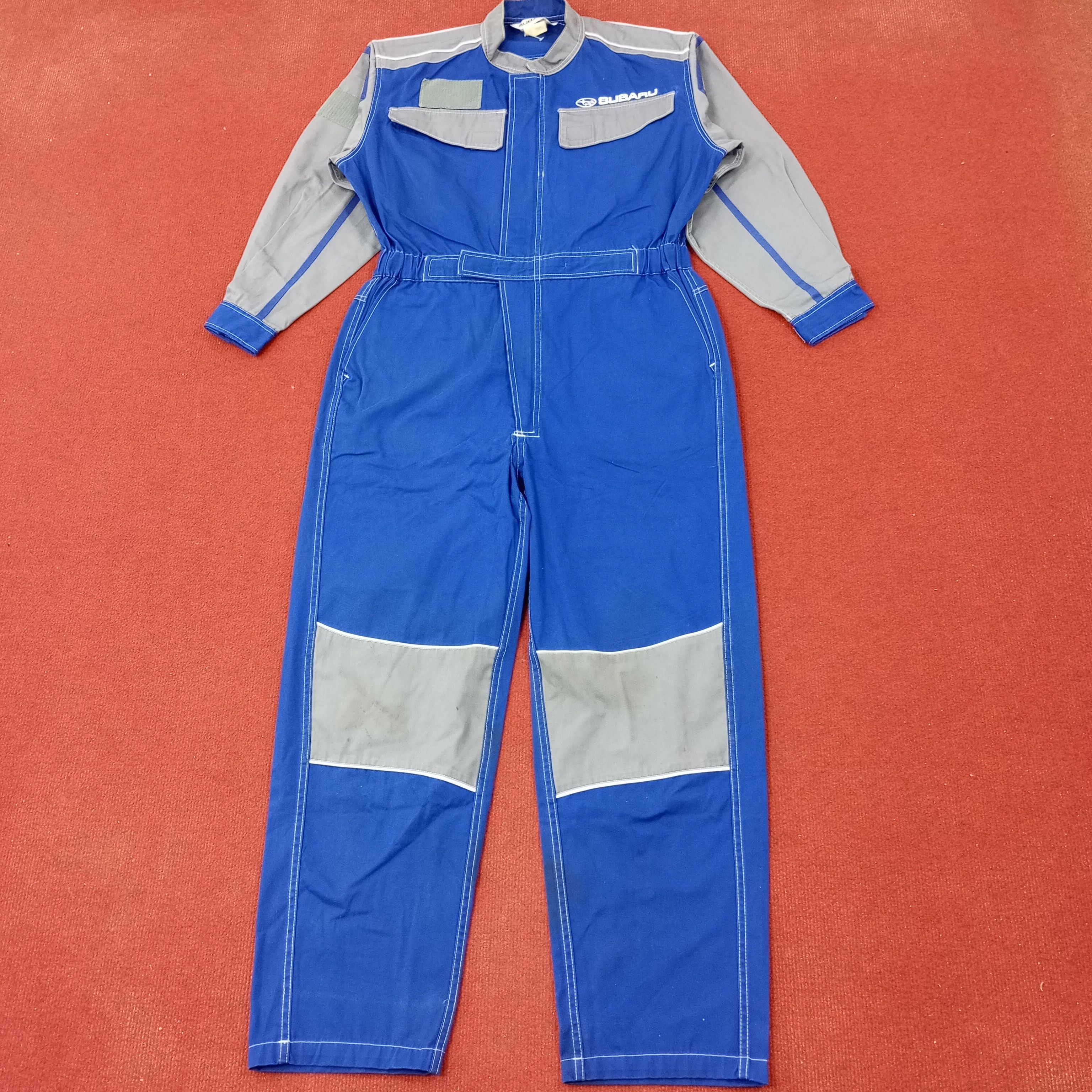 Japanese Brand × Vintage Subaru Japanese Motorsports Coverall Jacket c216n9 Size US M / EU 48-50 / 2 - 4 Thumbnail