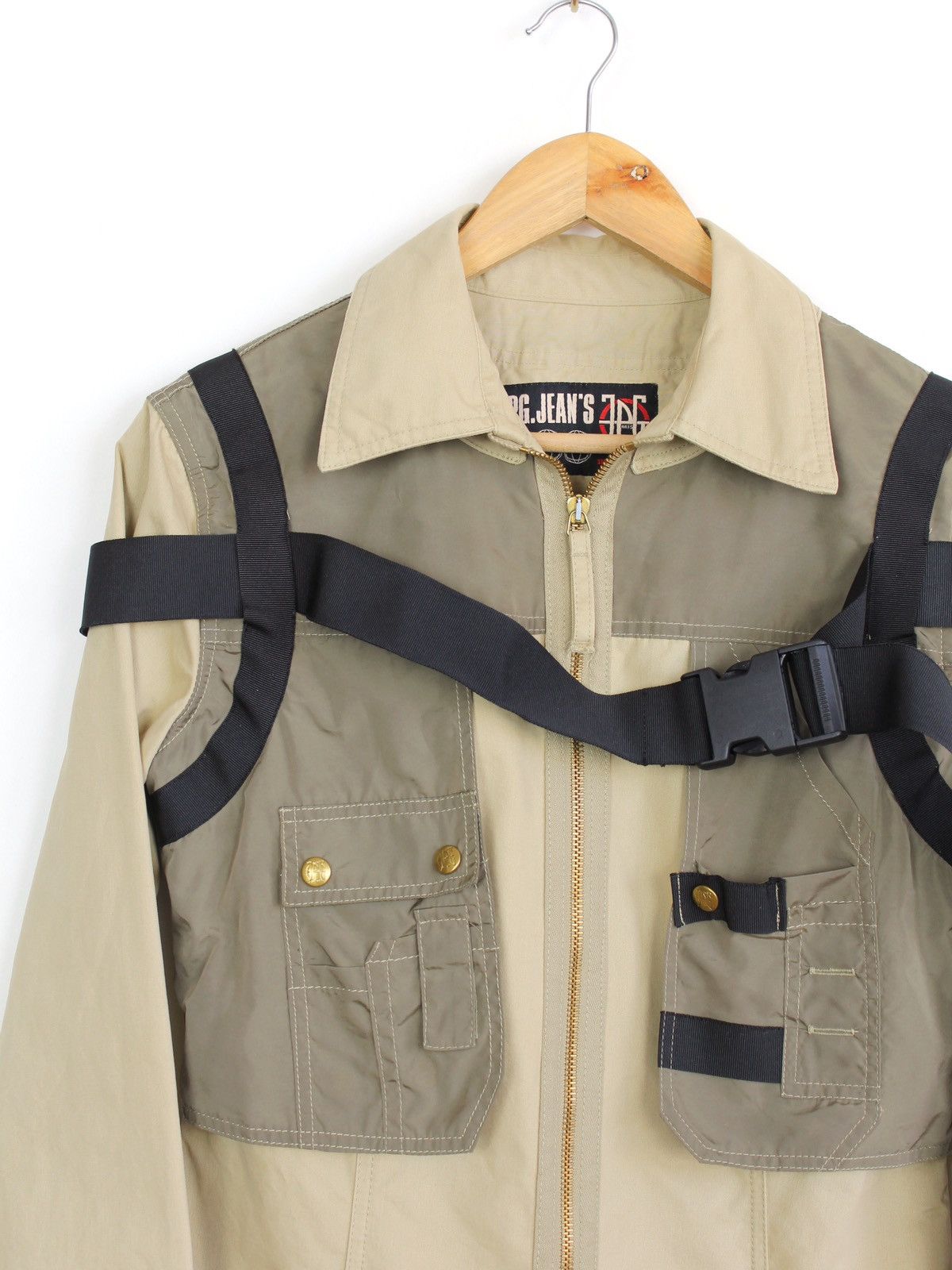 Jean Paul Gaultier Jean Paul Gaultier AW’03 Parachute Bondage Shirt Jacket Size M / US 6-8 / IT 42-44 - 2 Thumbnail