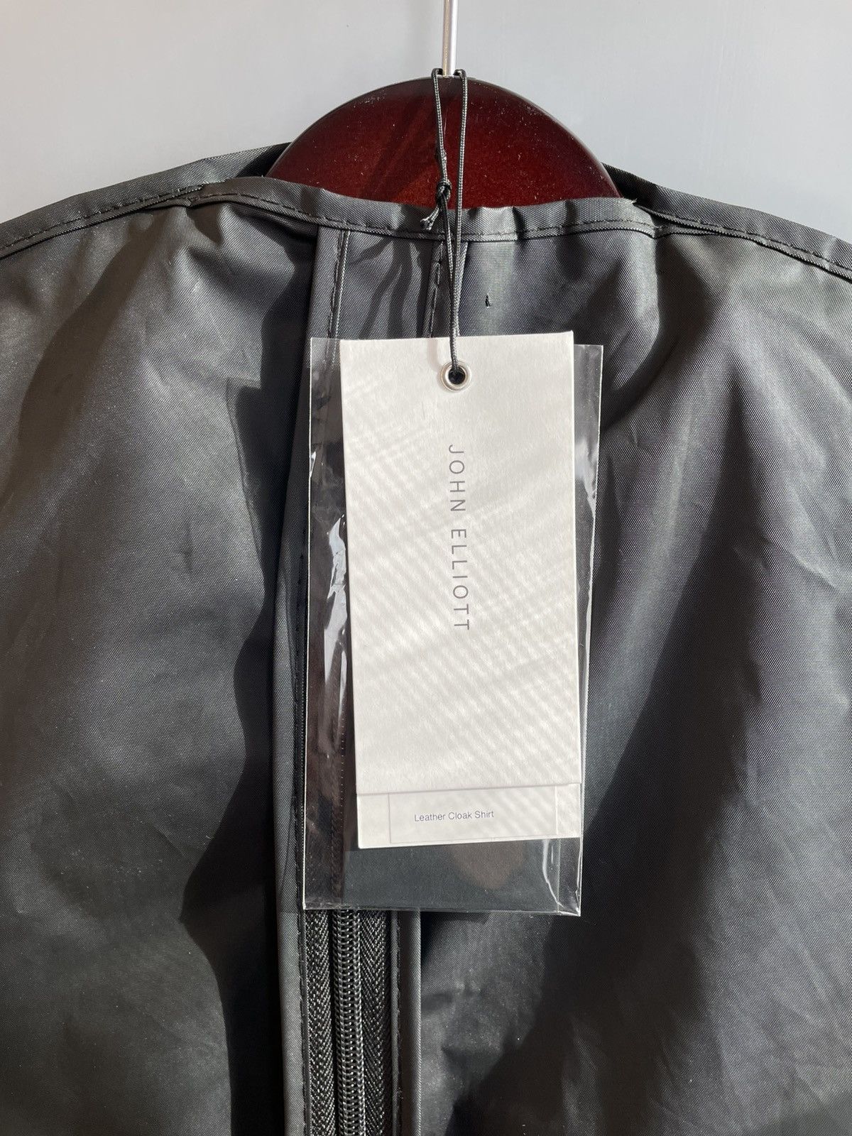 John Elliott John Elliott Black Leather Cloak Sz1/S Size US S / EU 44-46 / 1 - 12 Thumbnail