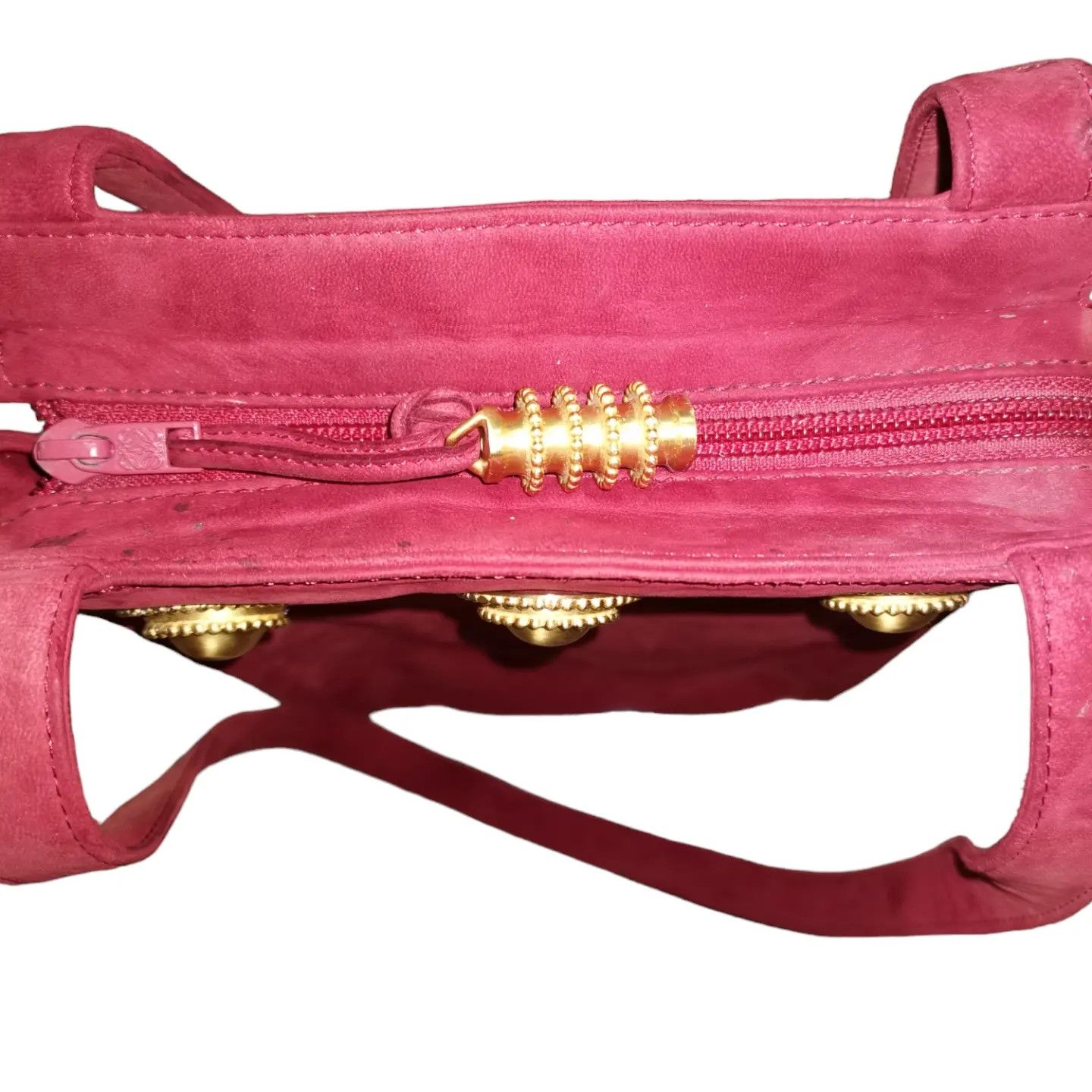 Loewe × Vintage Loewe suede shoulder vintage bag Size ONE SIZE - 3 Thumbnail
