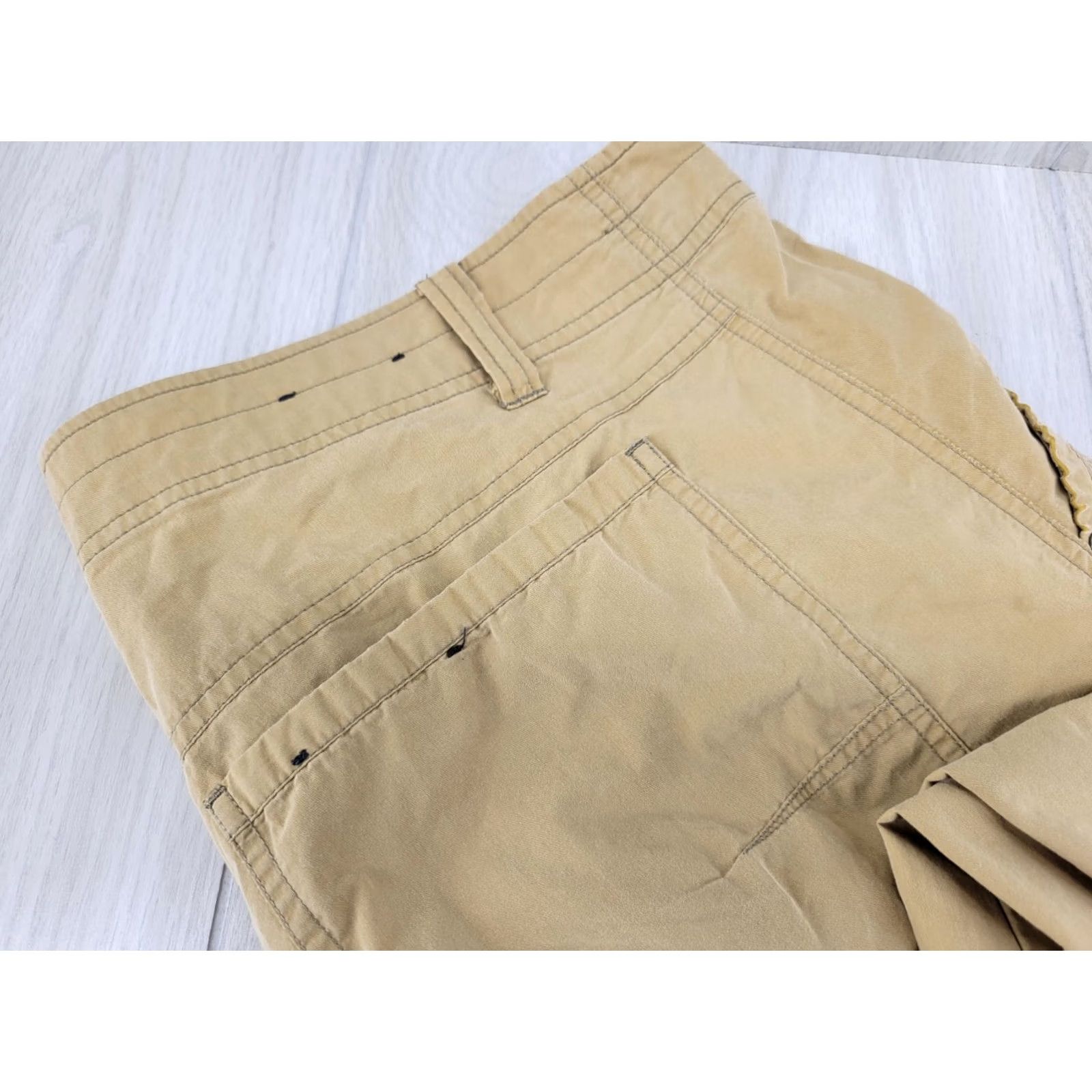 Vintage VINTAGE Distressed Kuhl Kontra Lightweight Hiking Pants 40 X 32 Tan Mens Cargo Outdoor Shoes? Size US 40 / EU 56 - 3 Thumbnail
