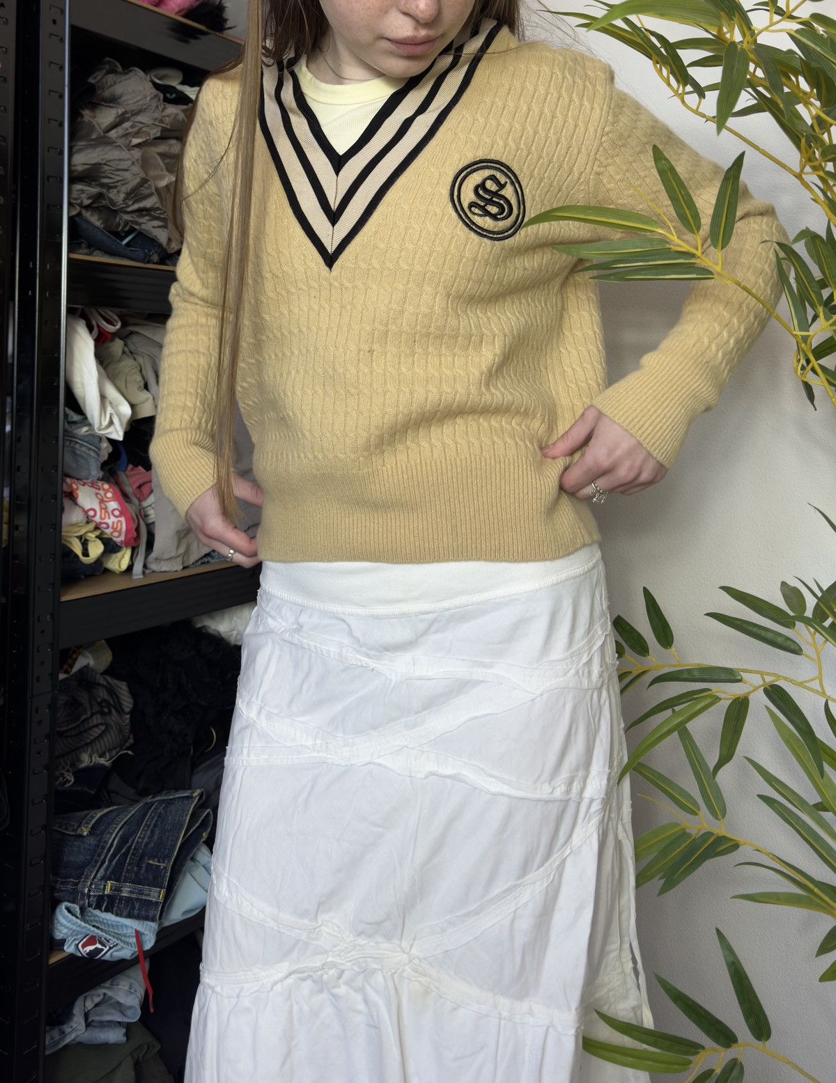 Sandro SANDRO KNITTED V SCKOOL SWEATER Size S / US 4 / IT 40 - 2 Thumbnail
