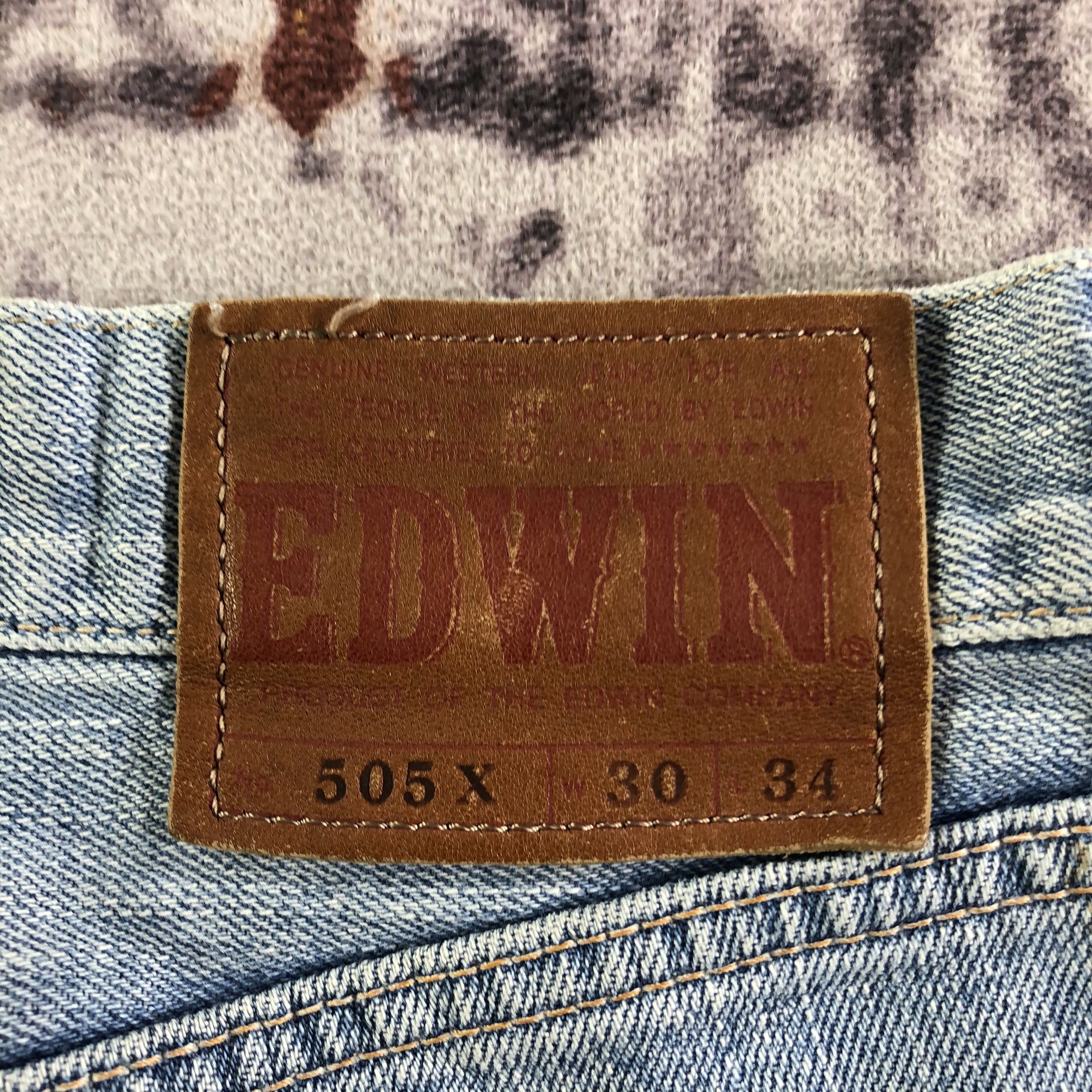 Edwin Vintage Light Wash Edwin 505X Selvedge Jeans-JM3531 Size US 31 - 6 Thumbnail