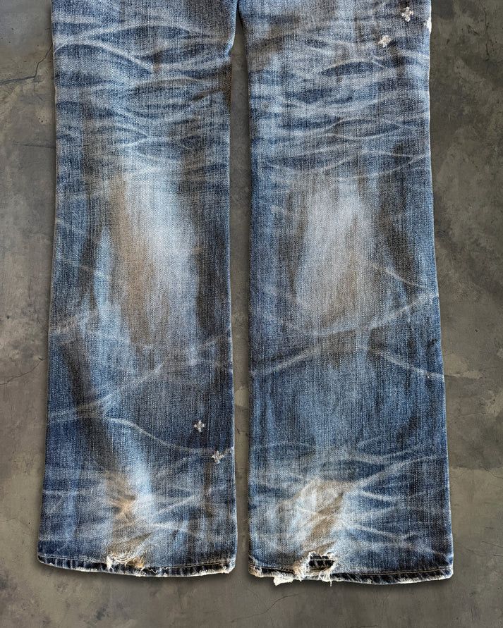 CIVARIZE CIVARIZE FLARED FADED DENIM Size US 30 / EU 46 - 5 Thumbnail