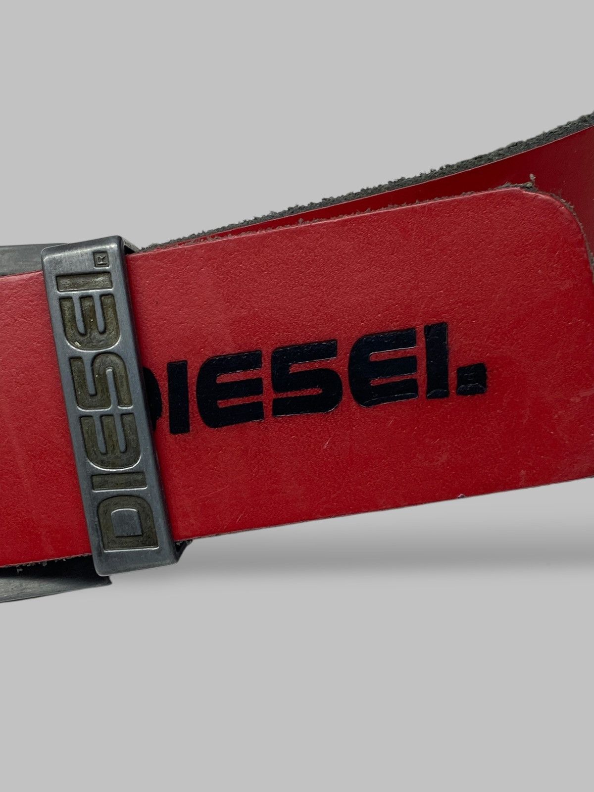 Diesel 🔥 DIESEL BREAK THE RULES BELT Y2K BIKER TECH PUNK ENERGY Size ONE SIZE - 5 Thumbnail