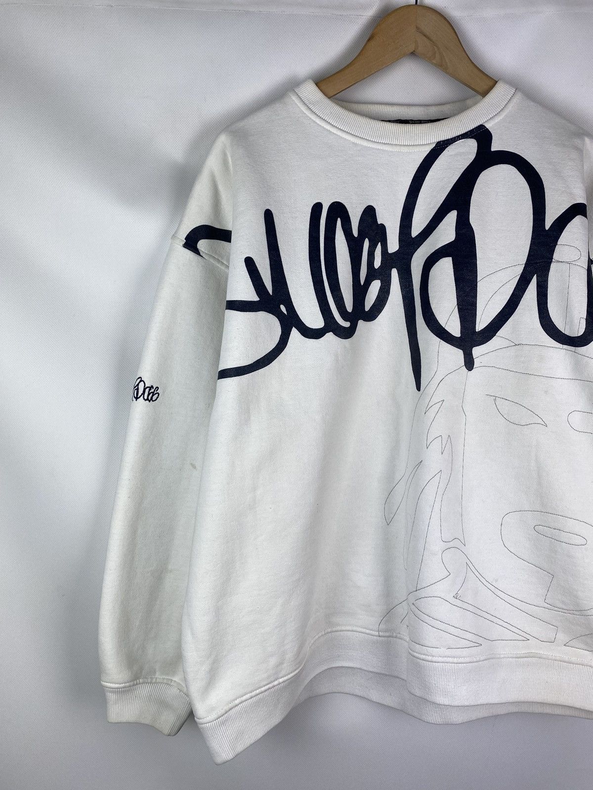 Snoop Dogg × Vintage Snoop Dogg vintage heavy cotton rap sweatshirt pullover Size US XL / EU 56 / 4 - 2 Thumbnail