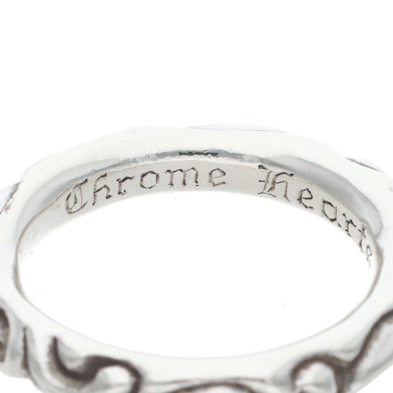 Chrome Hearts Chrome Hearts Scroll Band Silver Ring Size ONE SIZE - 3 Thumbnail