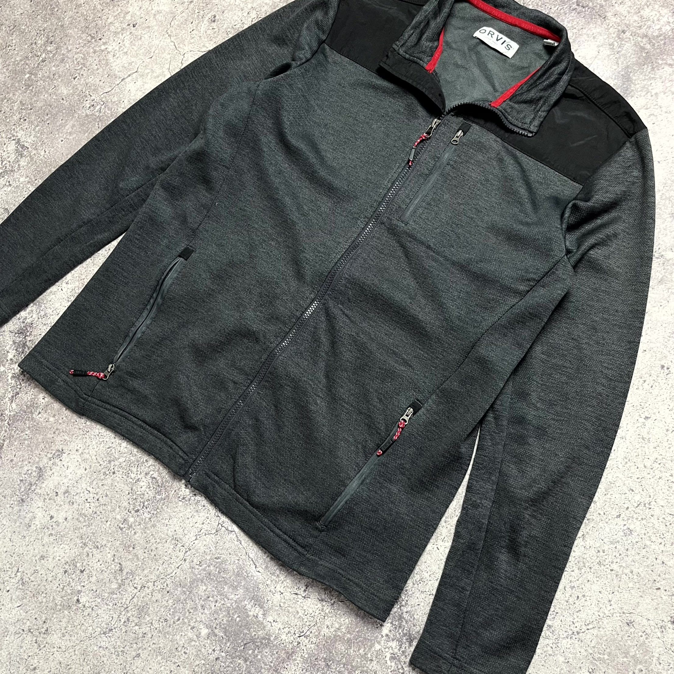 Orvis Orvis Gray Fleece Full Zip Outdoor Jacket Sweater Size S Size US S / EU 44-46 / 1 - 7 Thumbnail