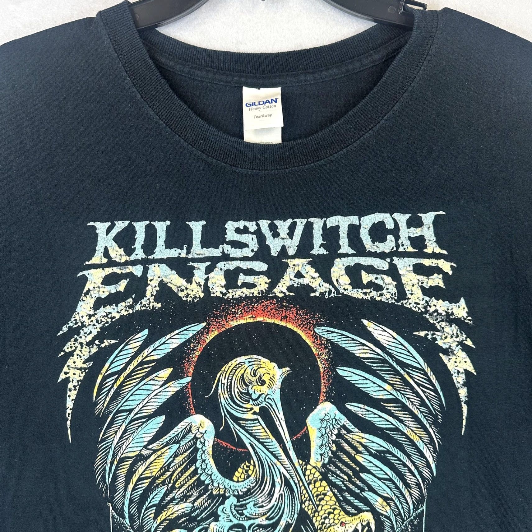 Gildan Killswitch Engage Shirt Mens XL Black Incarnate Winter Tour 2018 Band Graphic Size US XL / EU 56 / 4 - 4 Thumbnail