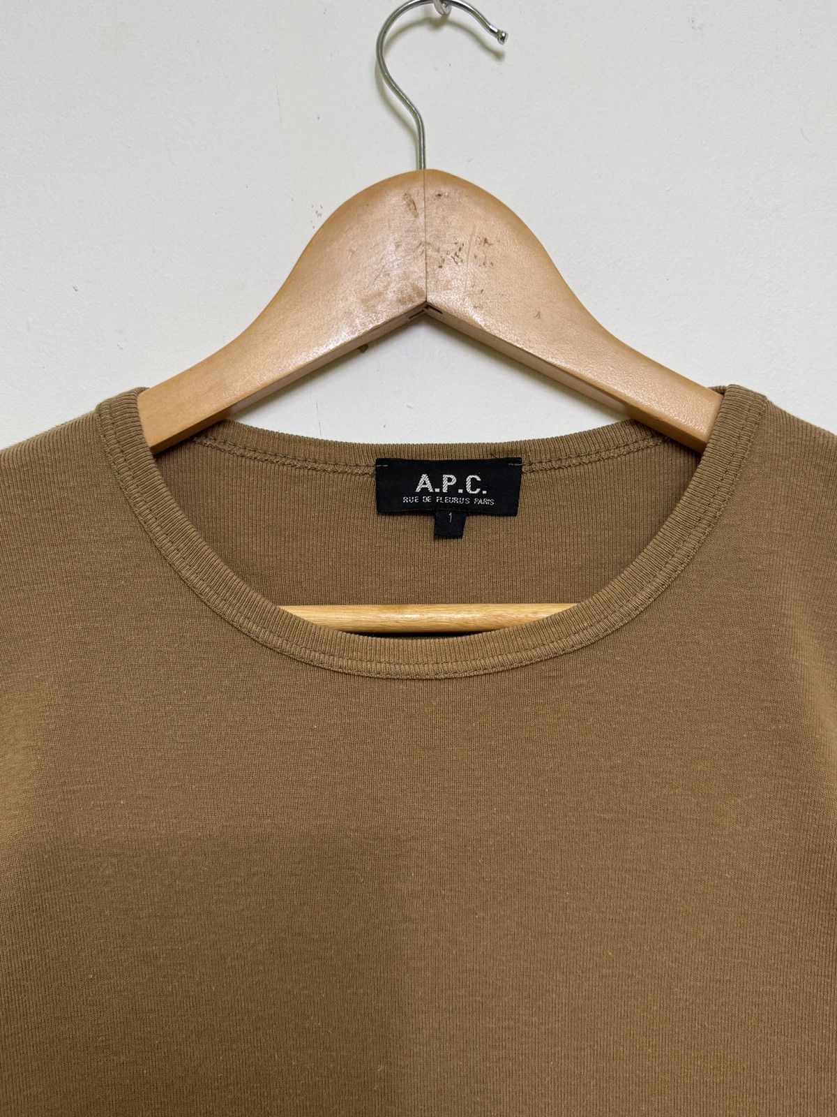 A.P.C. Vintage A.P.C Rue De Fleurus Paris Long Tee Size US XS / EU 42 / 0 - 5 Thumbnail