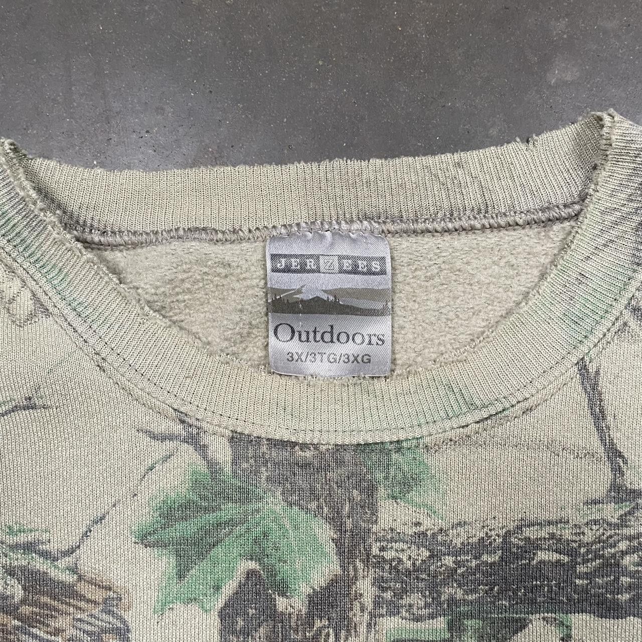 Realtree × Vintage Vintage Faded Realtree Camo Crewneck 90s Jerzees Outdoors Size US XXL / EU 58 / 5 - 6 Thumbnail