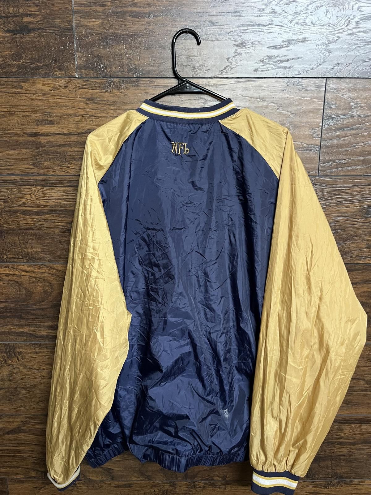 NFL VTG St Louis RAMS Football Pullover Windbreaker Jacket Size US L / EU 52-54 / 3 - 2 Thumbnail