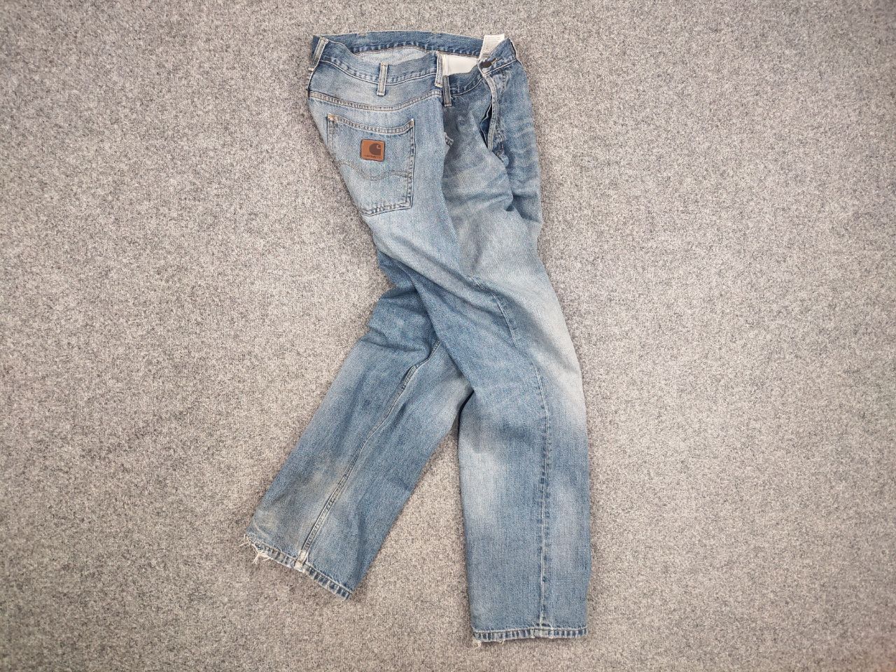 Carhartt Vintage Carhartt Marlow Pants Distressed Faded denim Jeans Size US 36 / EU 52 - 10 Thumbnail