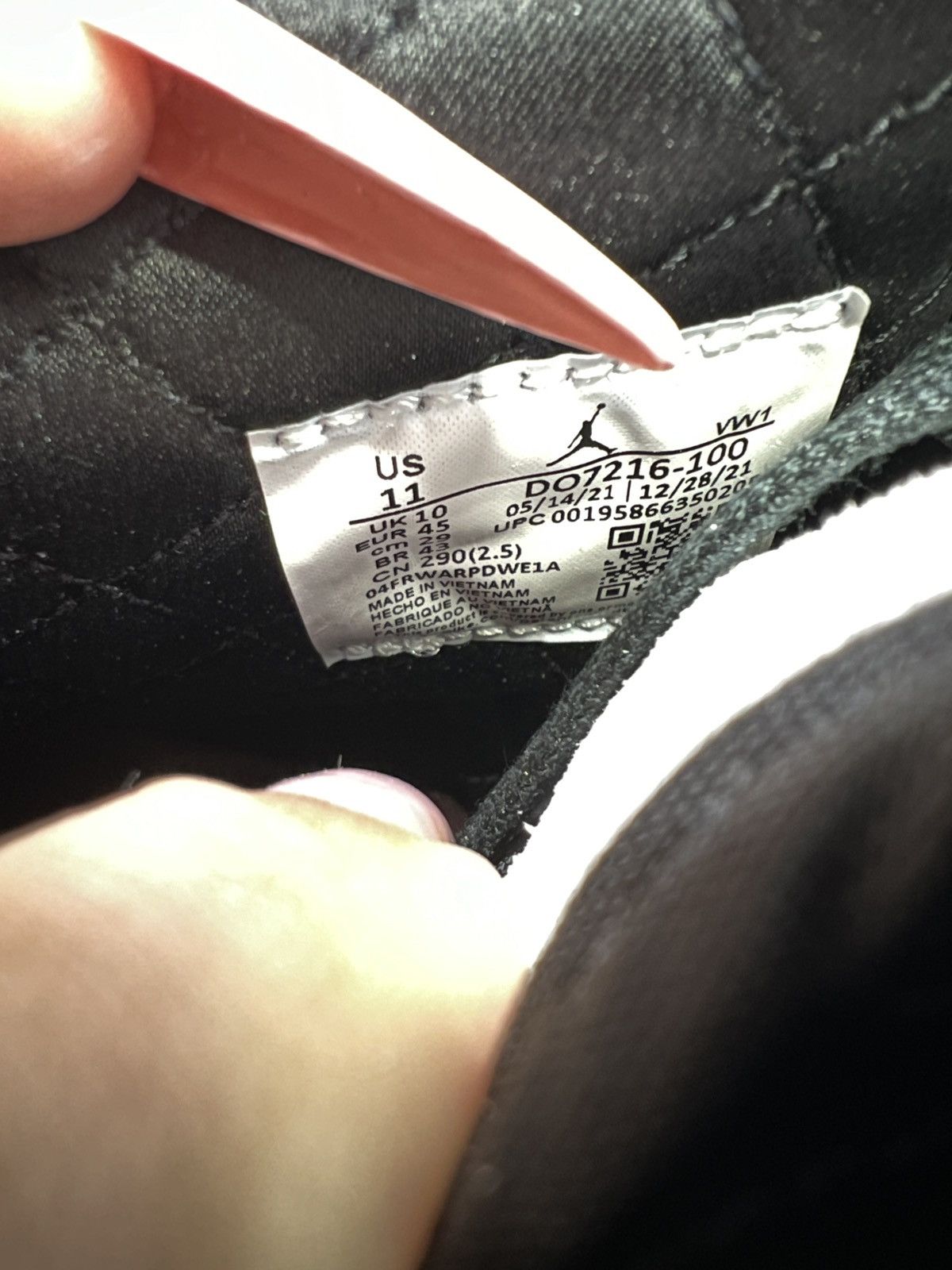 Jordan Brand NEW Nike Retro Air Jordan A Ma Maniere Airness 2s 2 Mens Men Size US 11 / EU 44 - 6 Thumbnail